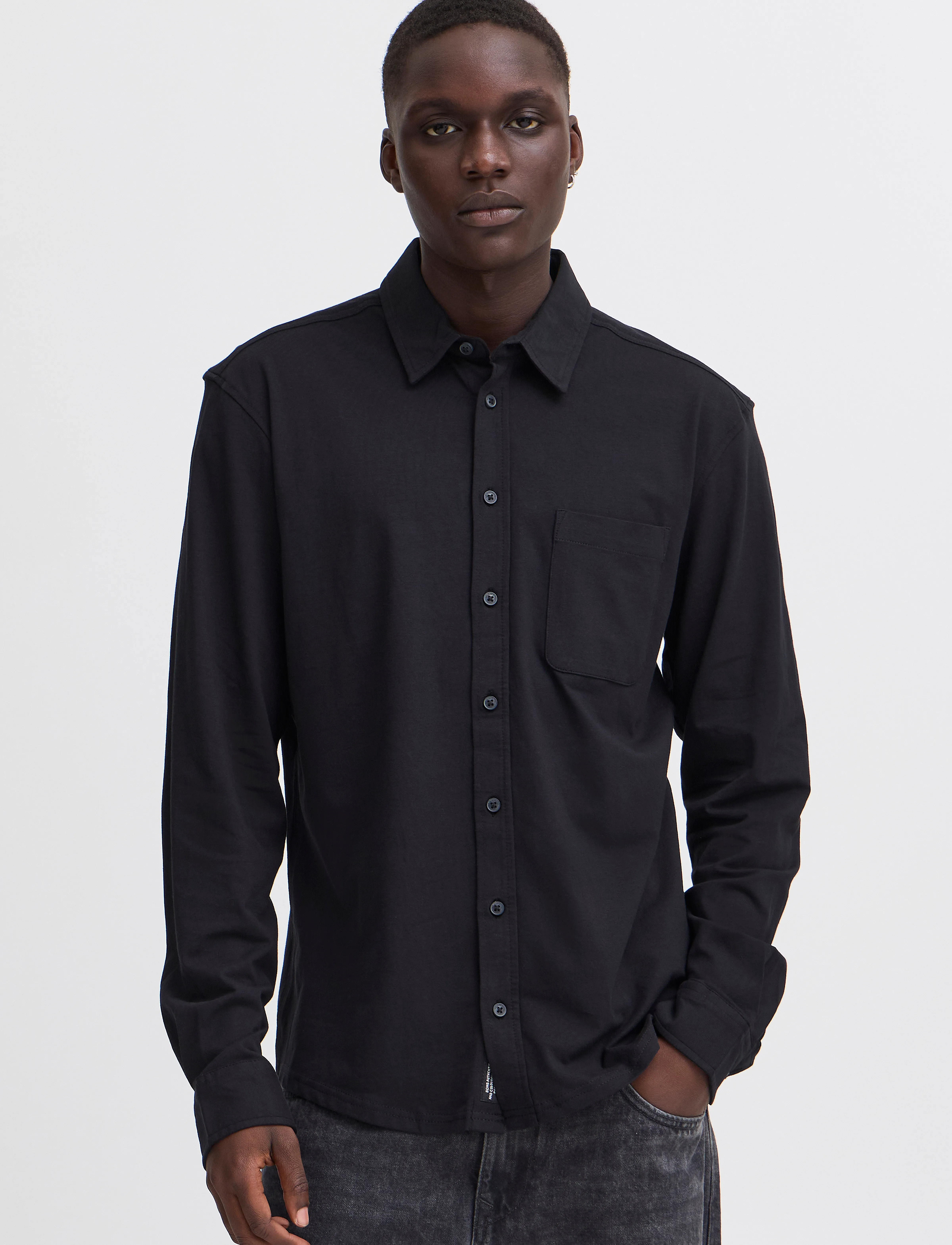 Blend - BHALO SHIRT - vacation essentials - black - 4