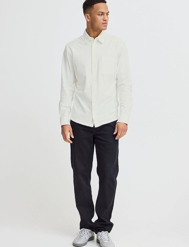 Blend - BHALO SHIRT - casual hemden - snow white - 0