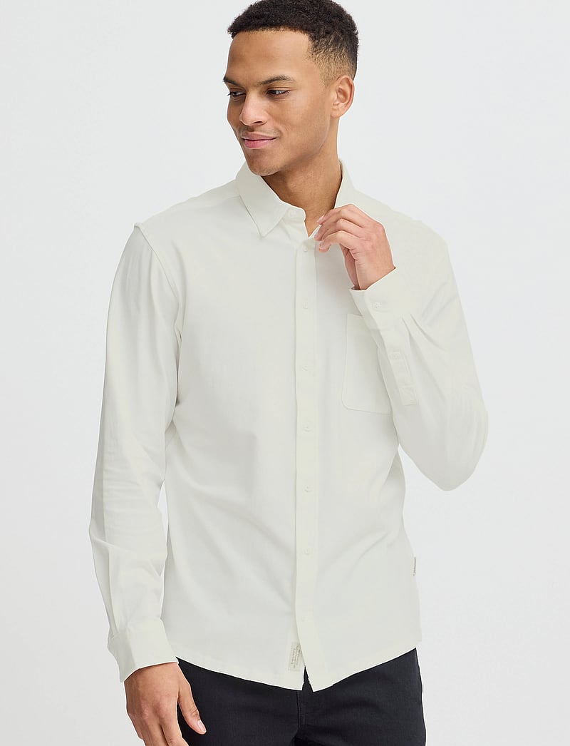 Blend - BHALO SHIRT - casual hemden - snow white - 4