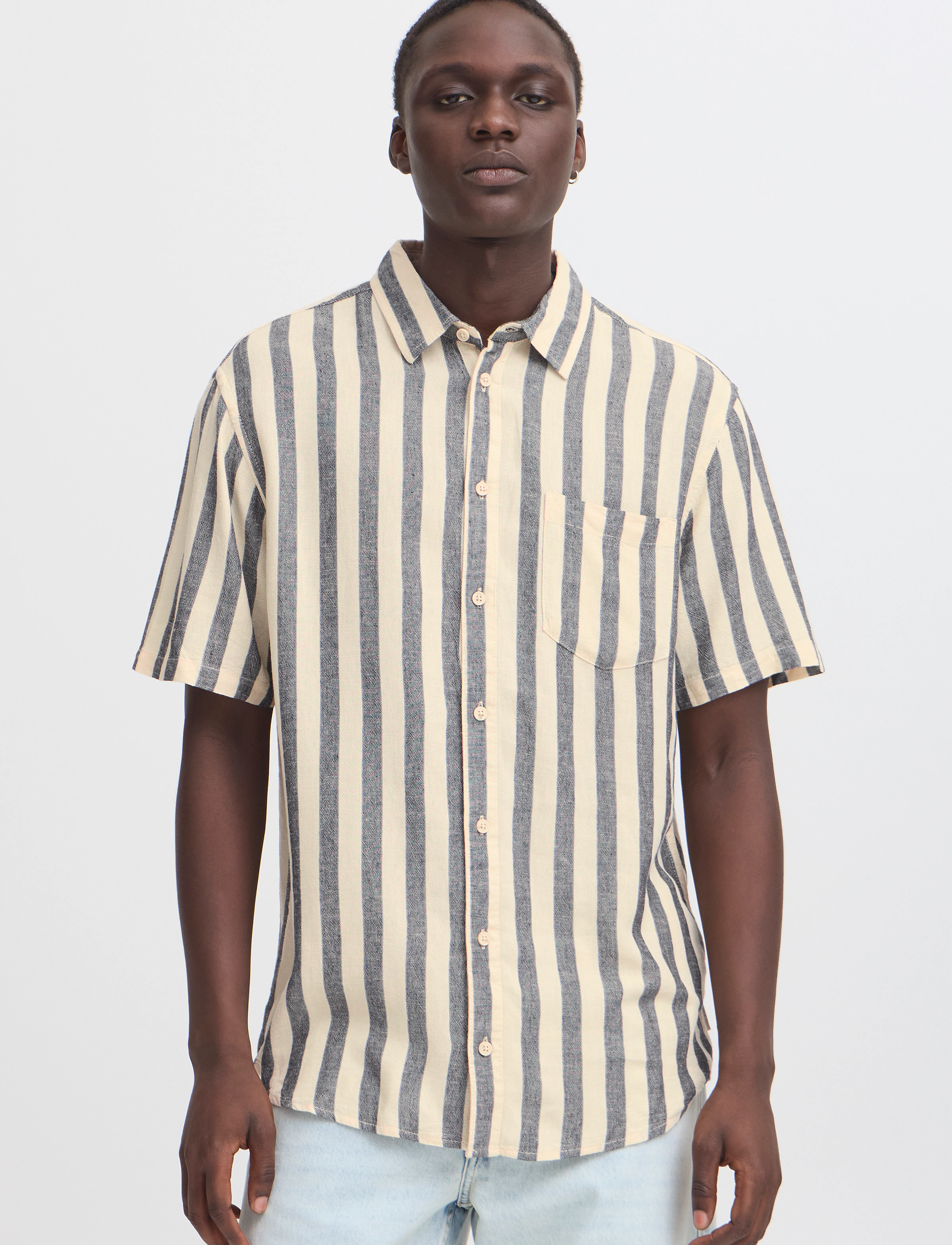 Blend - BHABAN Shirt - najniższe ceny - dress blues - 4
