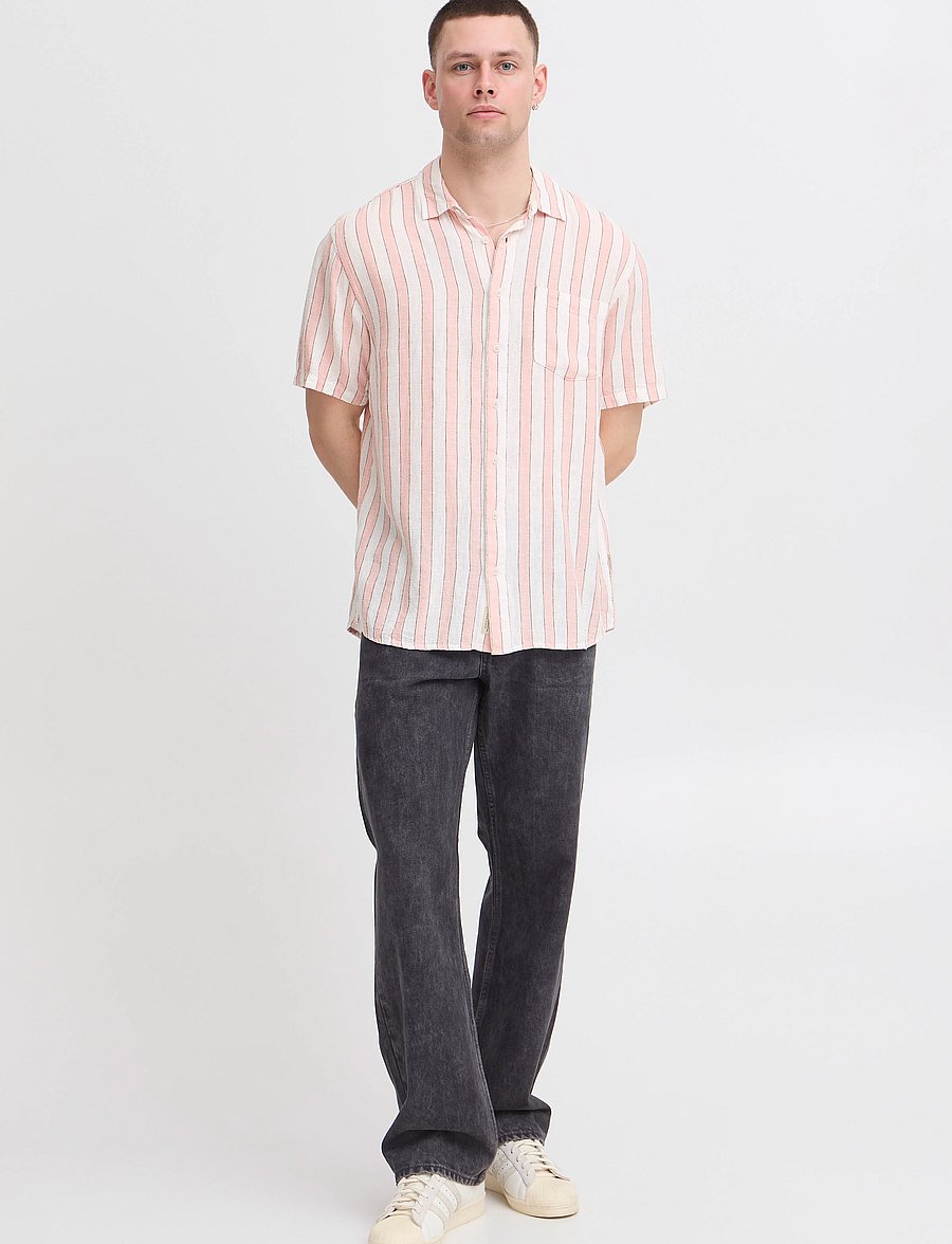 Blend - BHABAN Shirt - leinenhemden - misty rose - 0