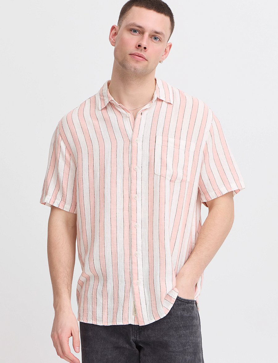 Blend - BHABAN Shirt - leinenhemden - misty rose - 4