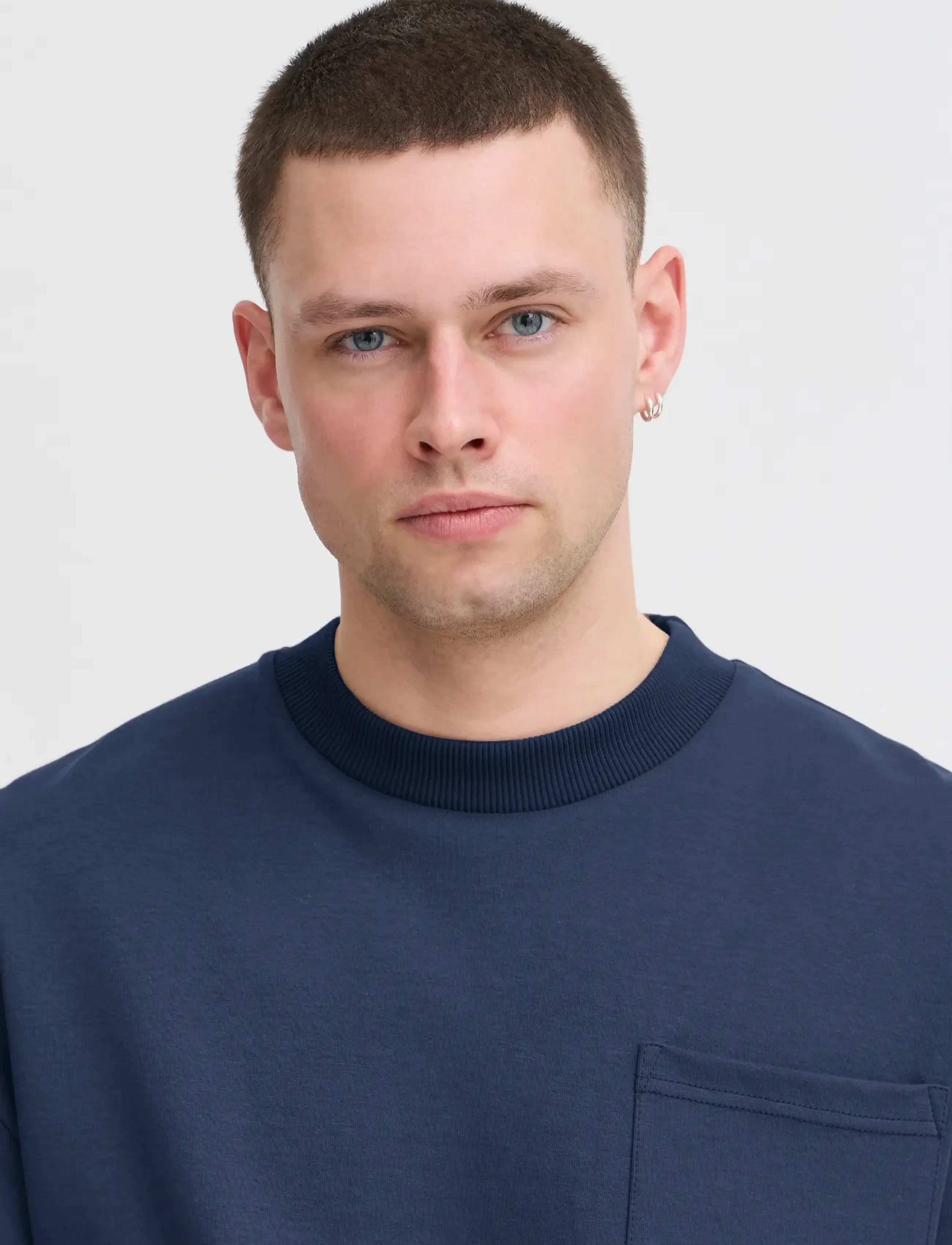 Blend - BHBARTI Sweatshirt - kollektioner - dress blues - 4