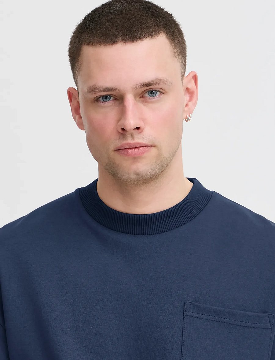 Blend - BHBARTI Sweatshirt - collections - dress blues - 4