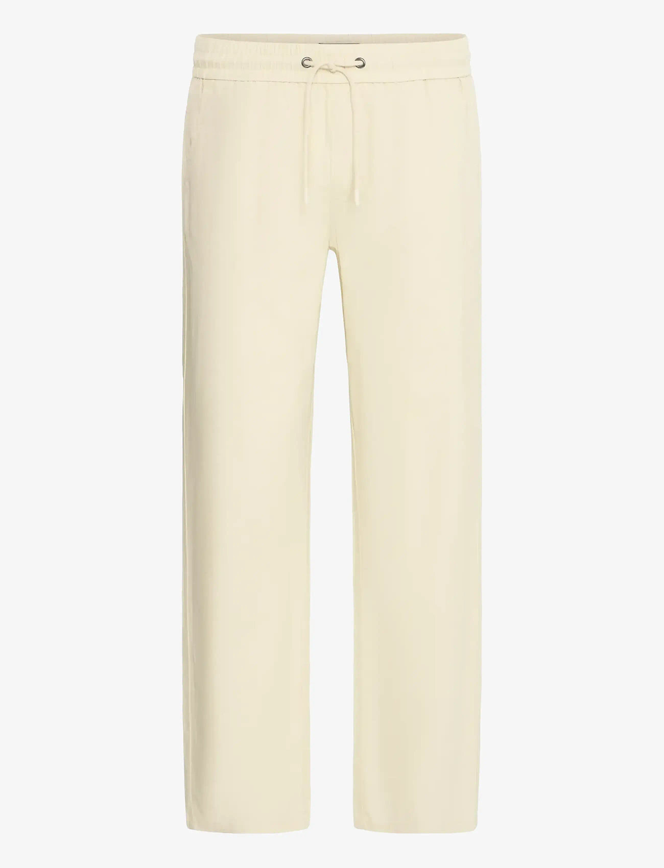 Blend - BHBAY linen Pants PP NOOS - hørbukser - bleached sand - 1