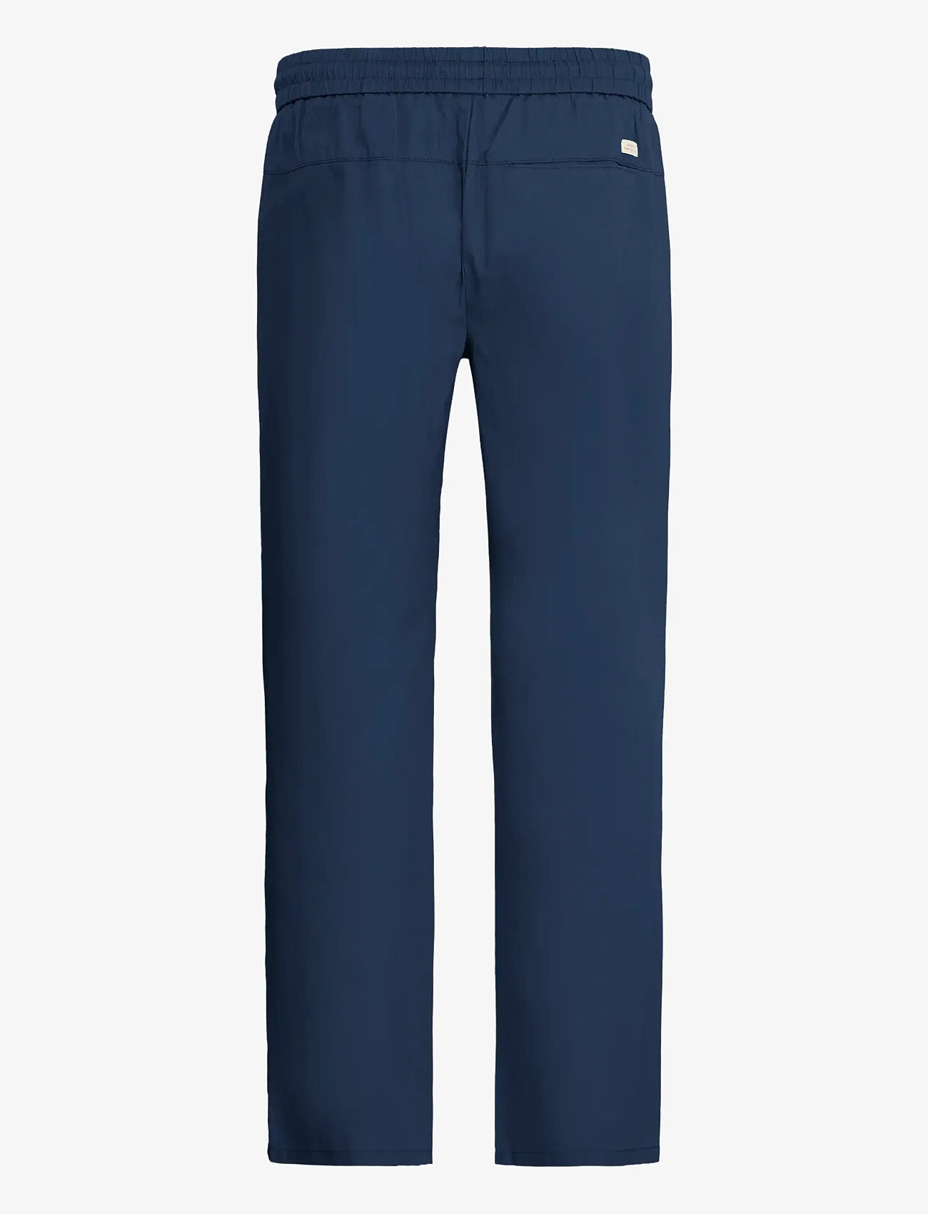 Blend - BHBAY linen Pants PP NOOS - hørbukser - dress blues - 2