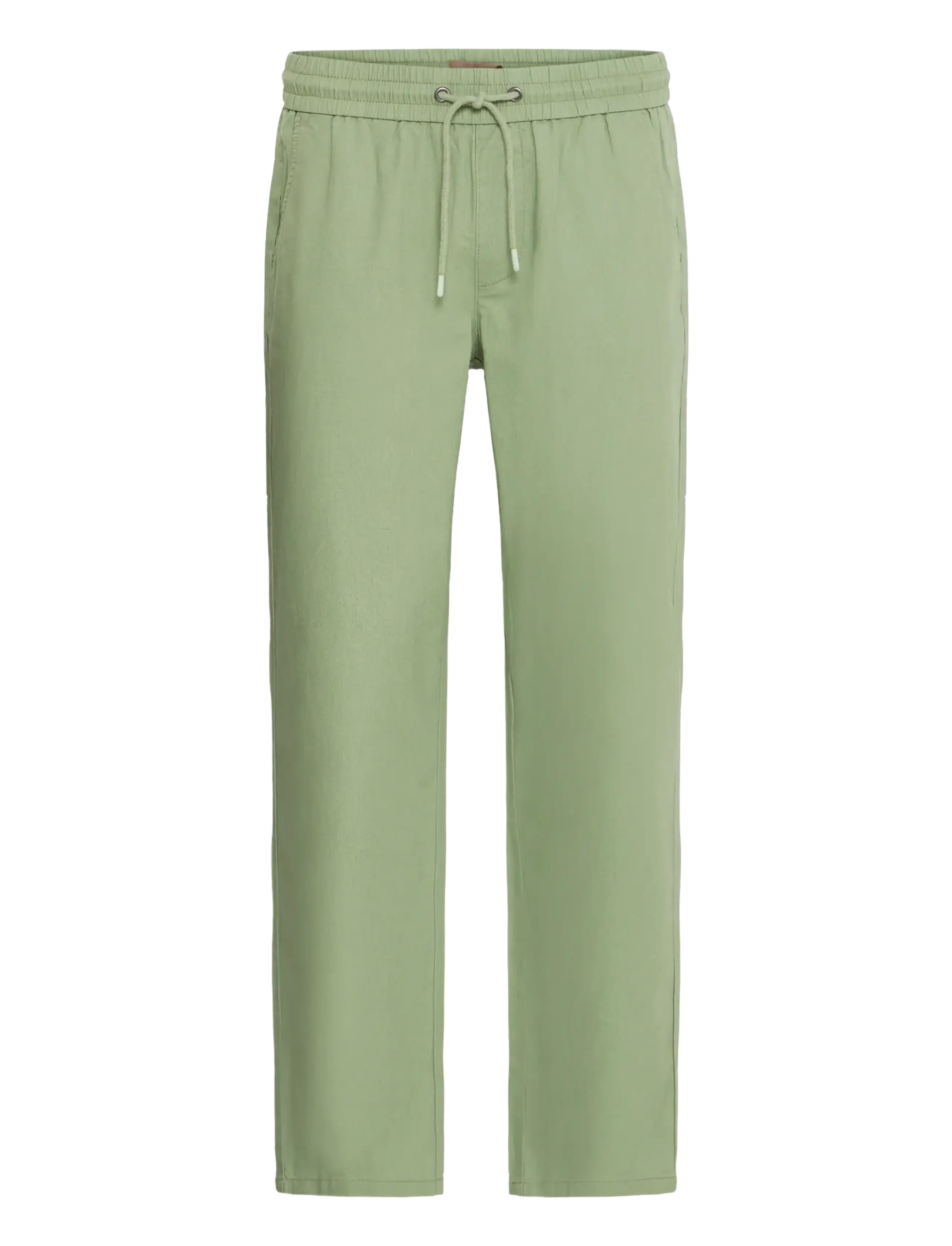 Blend BHBAY linen Pants PP NOOS - Casual bukser - OIL GREEN / green
