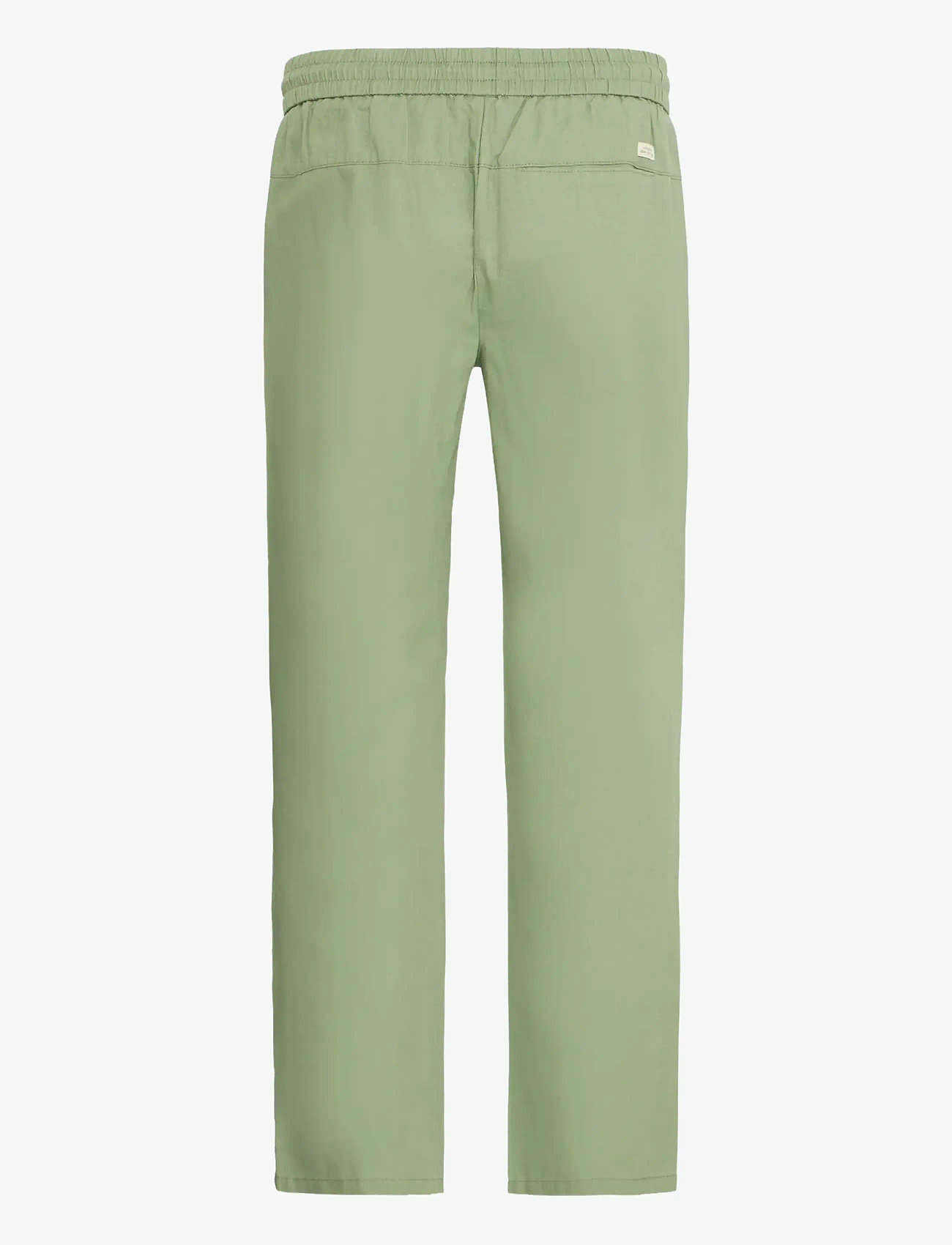 Blend - BHBAY linen Pants PP NOOS - linased püksid - oil green - 2