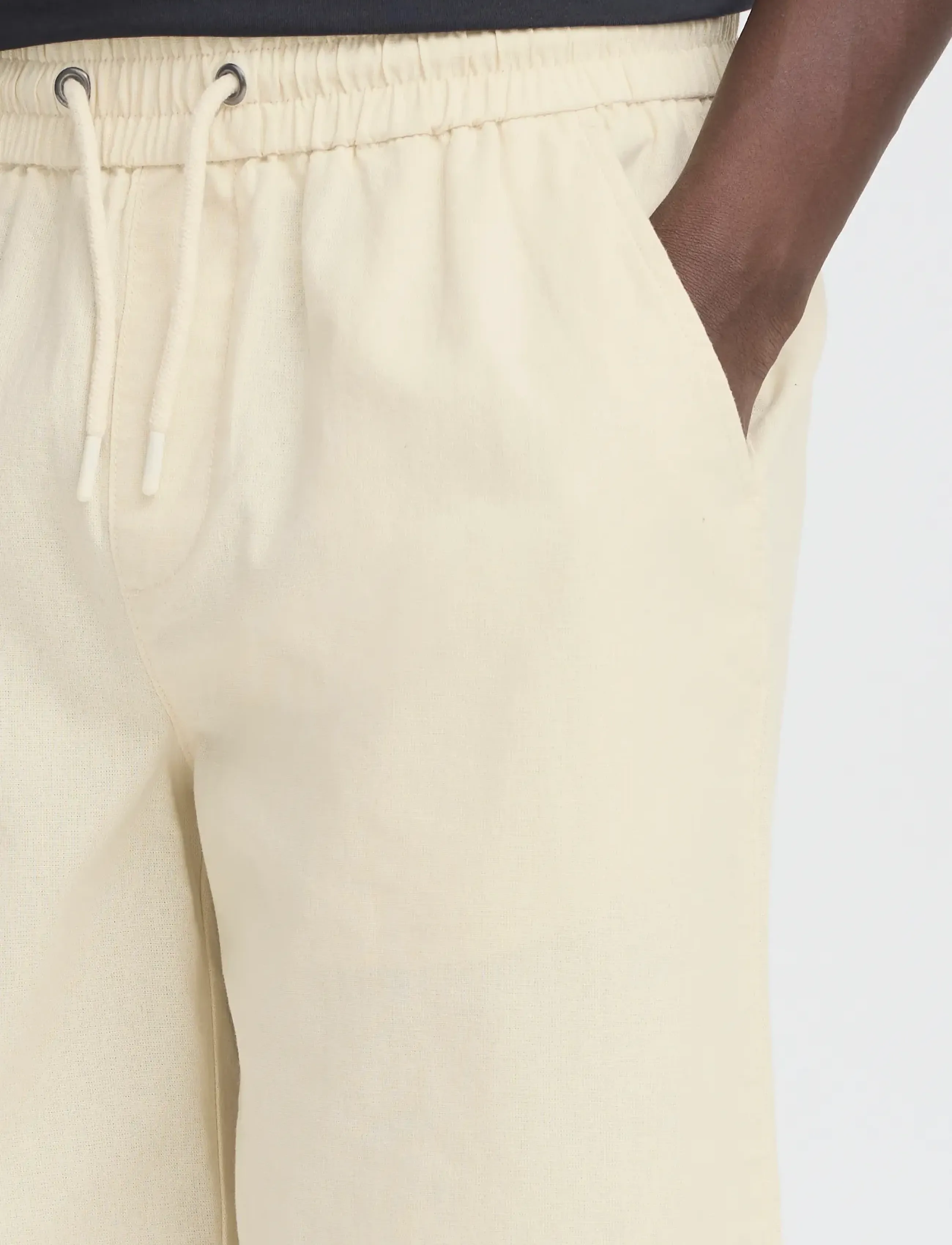 Blend - BHBAY linen Shorts PP NOOS - linen shorts - bleached sand - 4