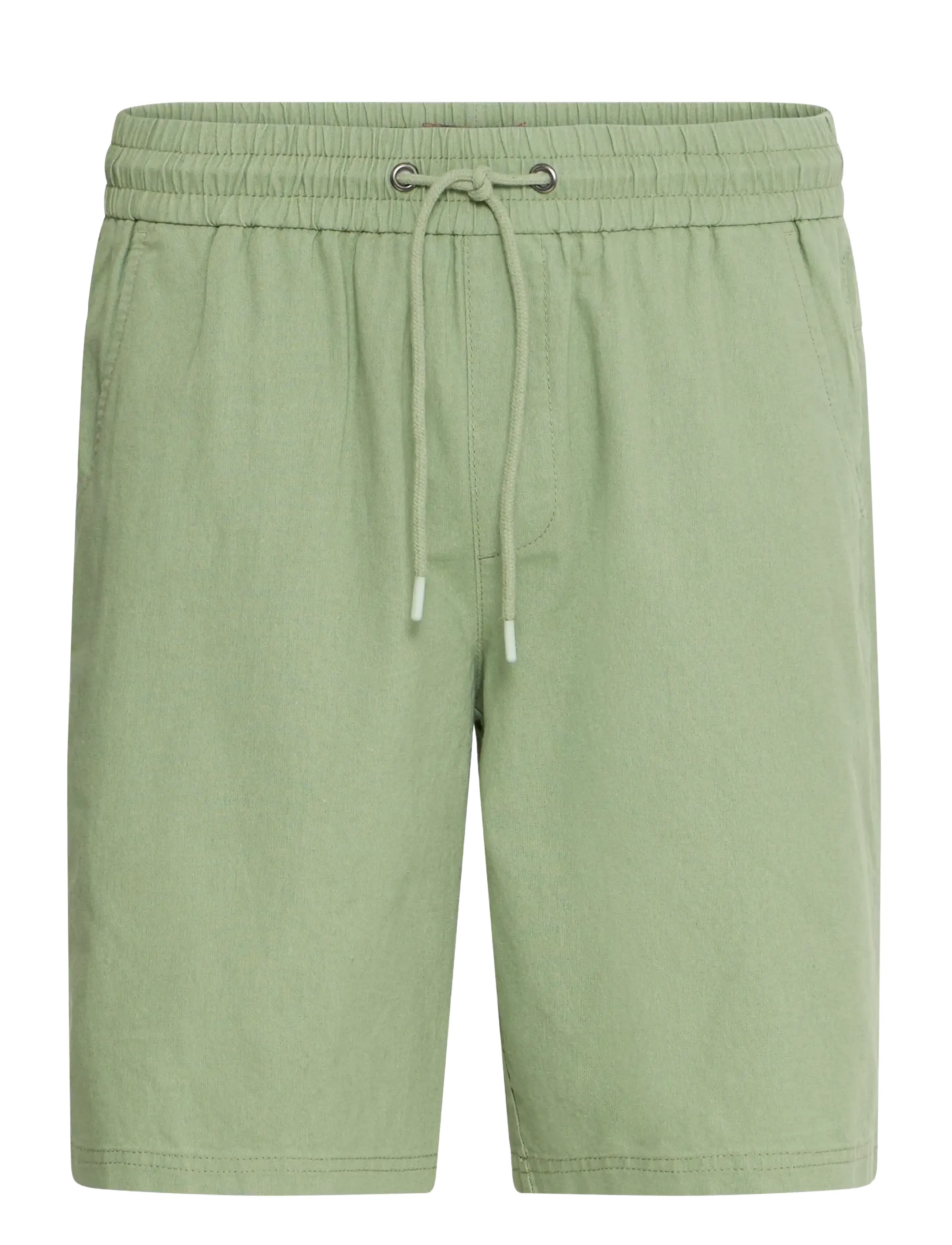 Blend BHBAY linen Shorts PP NOOS - Akcija - OIL GREEN / khaki/green