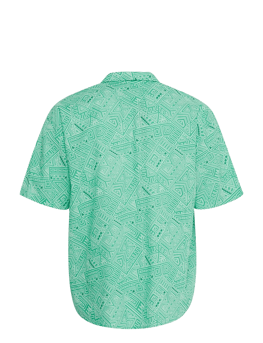 Blend - BHBAS Shirt - mønstrede skjorter - ming green - 2