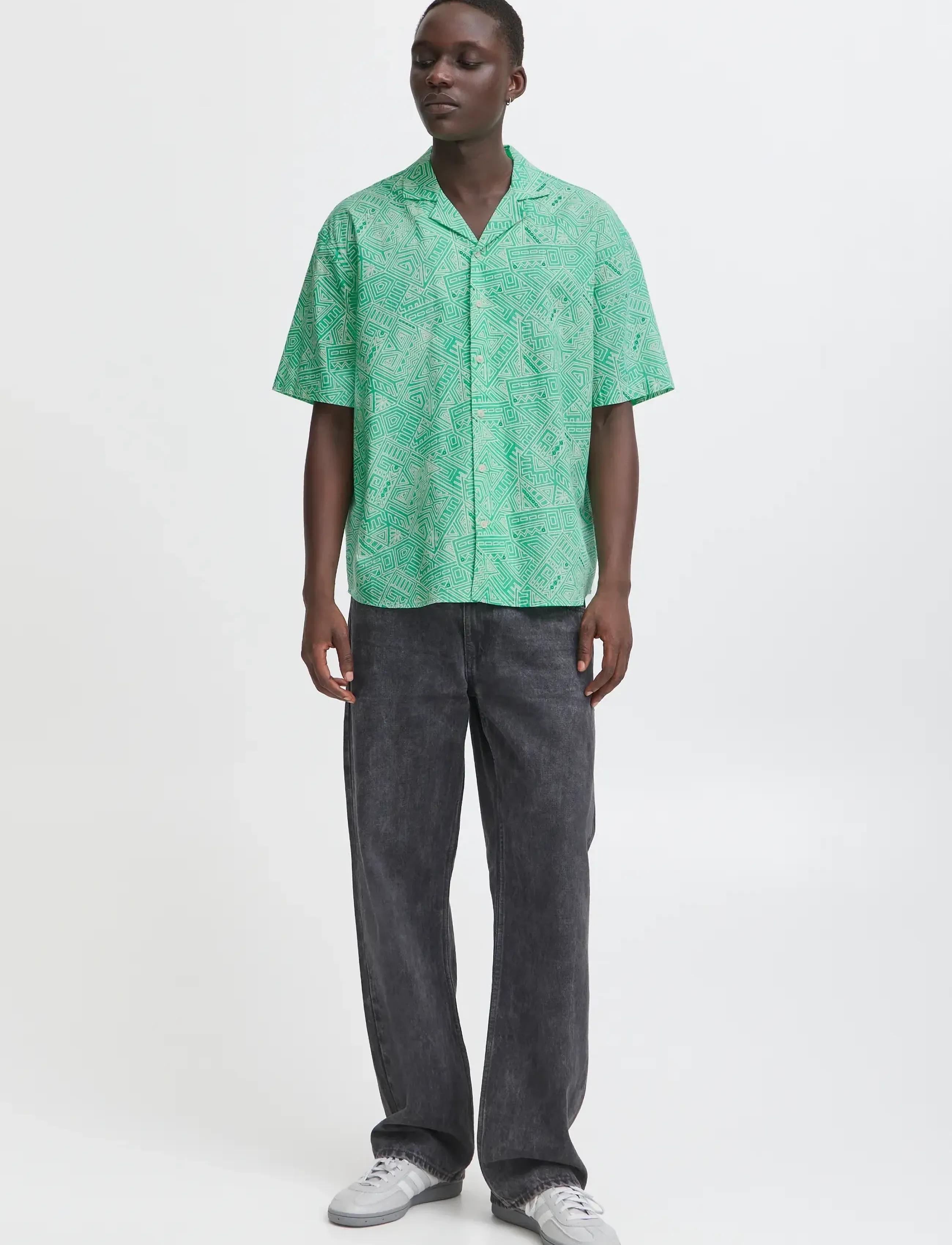 Blend BHBAS Shirt - Riided - MING GREEN / green