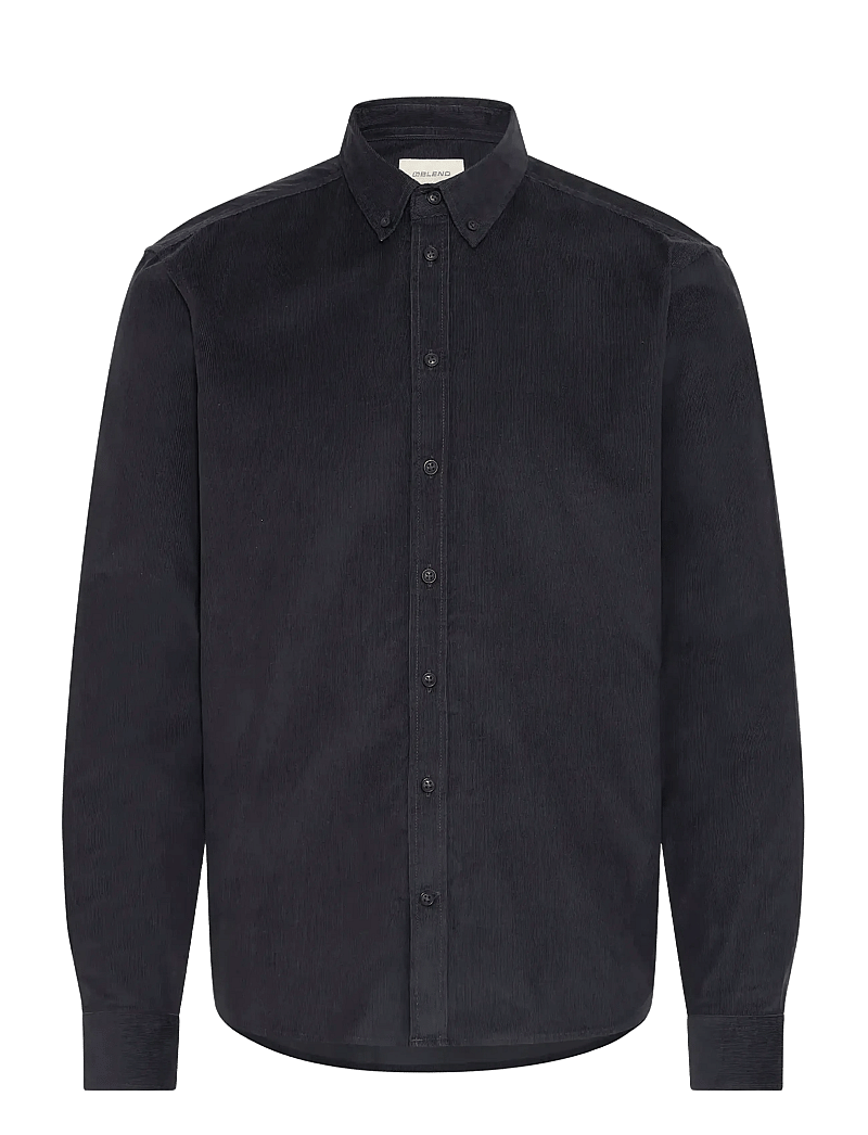 Blend - BHBEKIR Shirt - koszule sztruksowe - black - 1