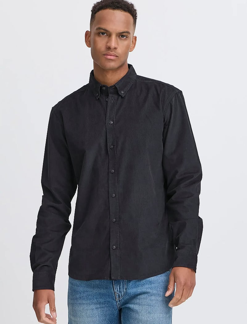 Blend - BHBEKIR Shirt - koszule sztruksowe - black - 4