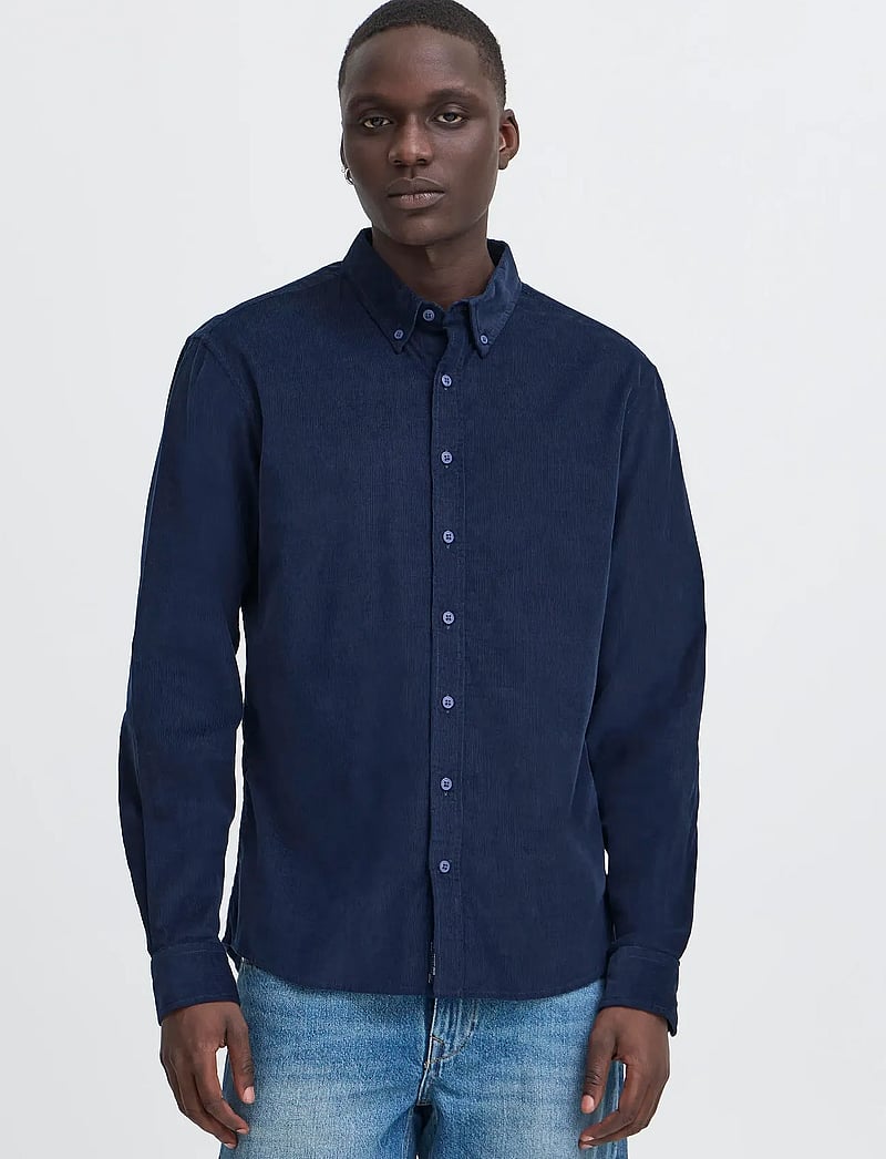 Blend - BHBEKIR Shirt - manchesterskjortor - dress blues - 4