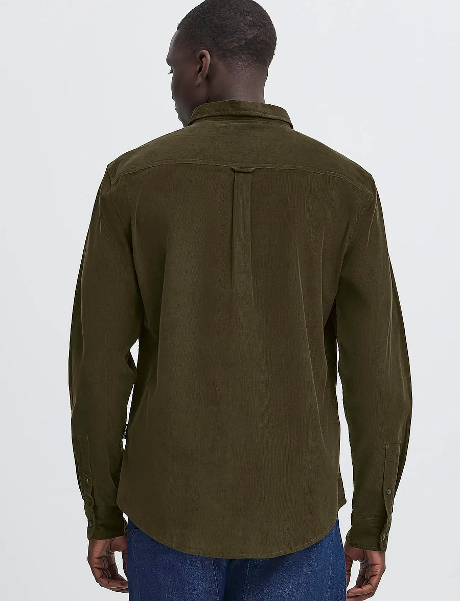 Blend - BHBEKIR Shirt - kordfløyelsskjorter - forest night - 3