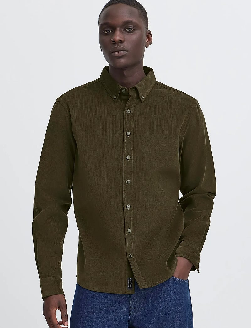 Blend - BHBEKIR Shirt - manchesterskjortor - forest night - 4