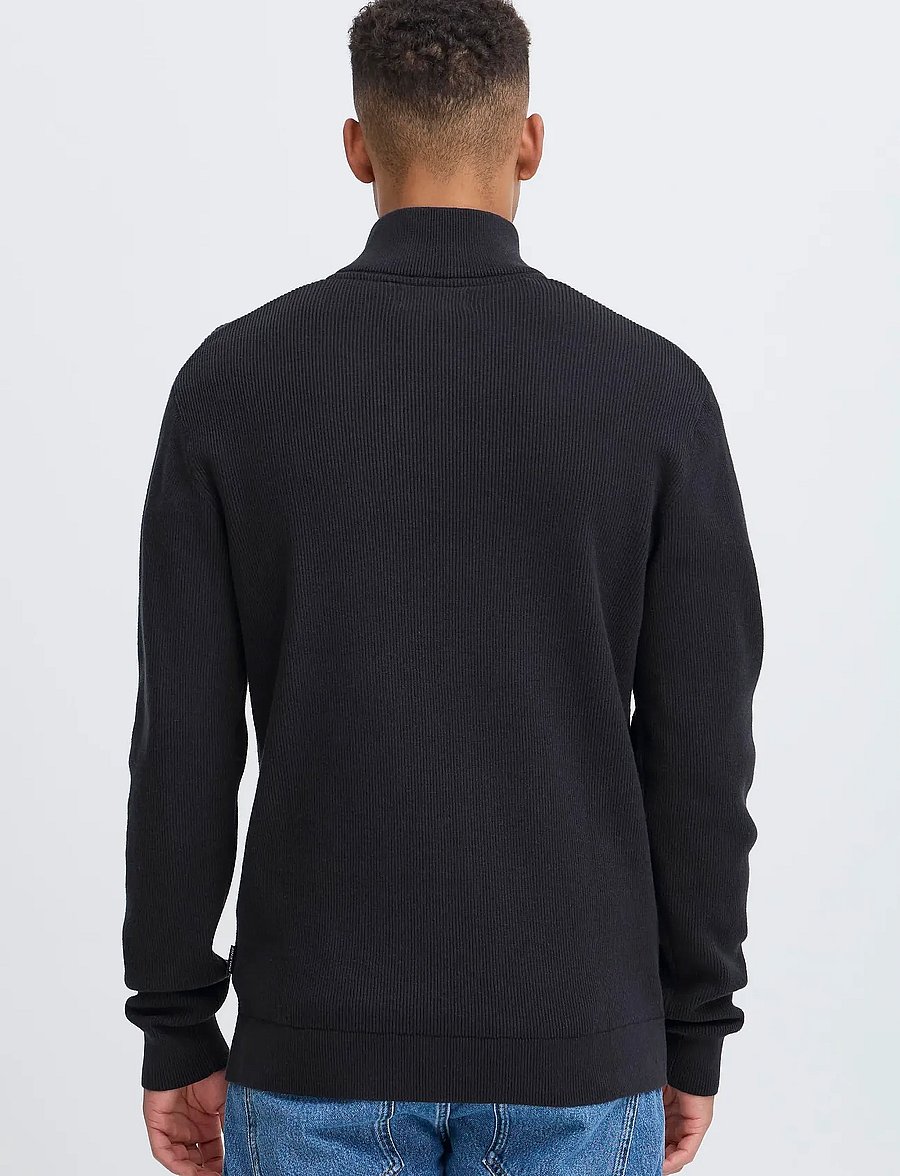 Blend - BHBADAL Pullover - pullover mit halbem reißverschluss - black - 3