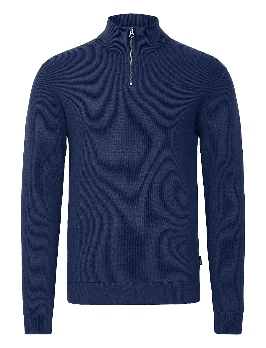 Blend - BHBADAL Pullover - pullover mit halbem reißverschluss - dress blues - 1