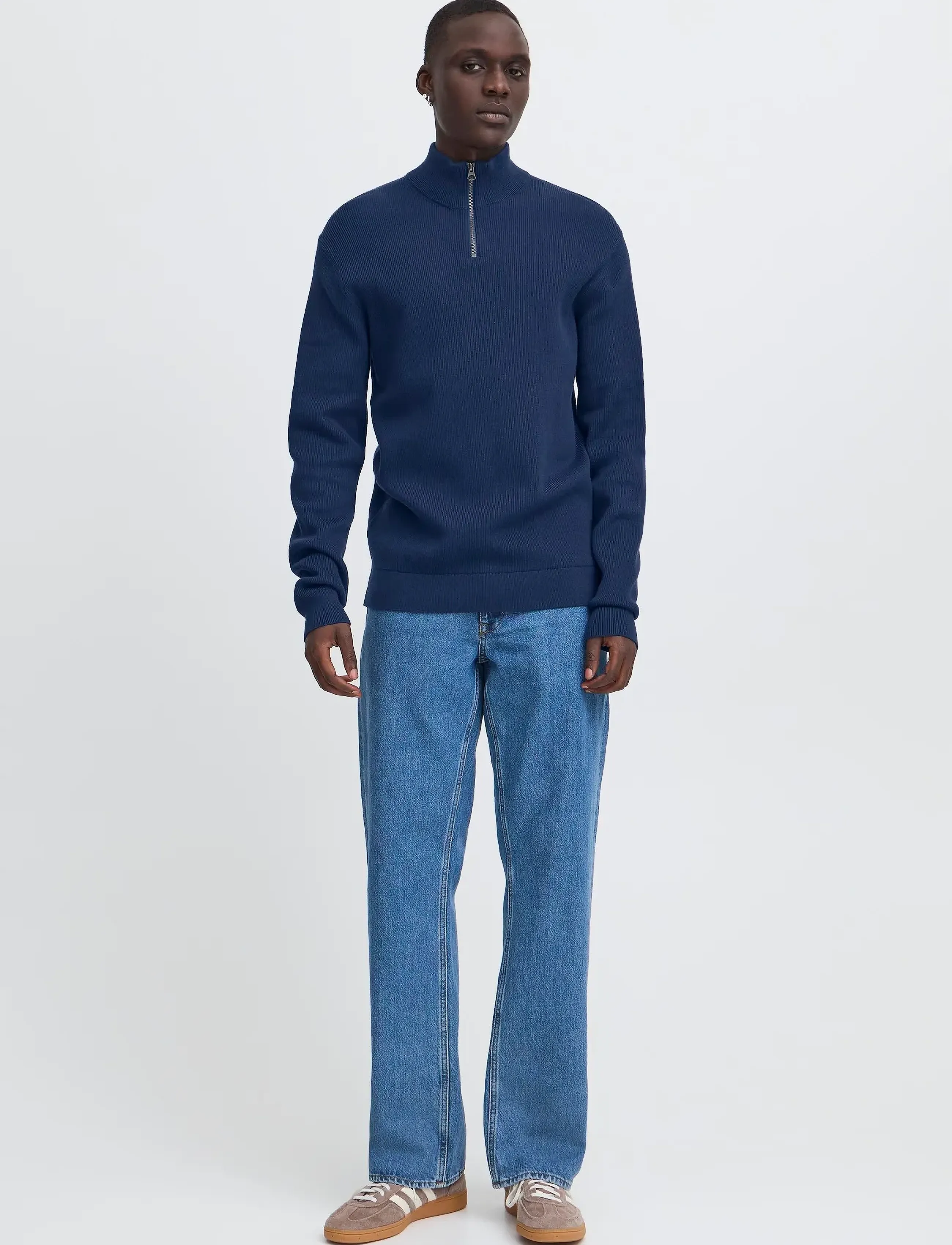 Blend BHBADAL Pullover - Kollektioner - DRESS BLUES / navy