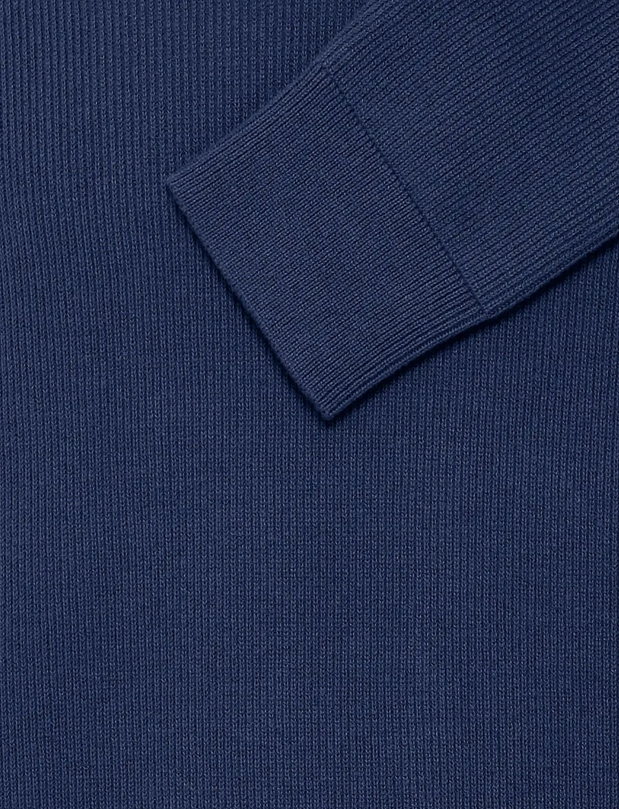 Blend - BHBADAL Pullover - pullover mit halbem reißverschluss - dress blues - 5