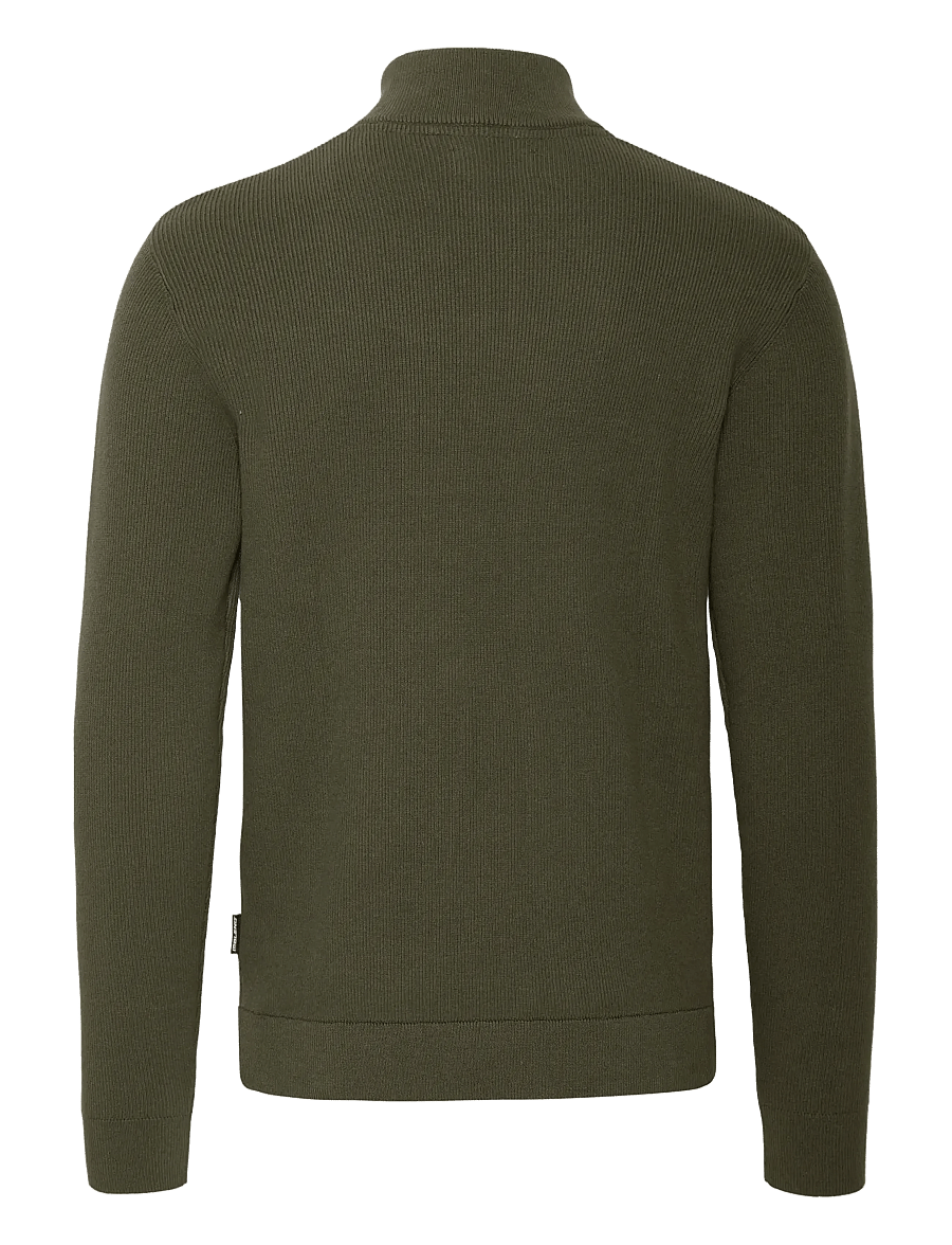 Blend - BHBADAL Pullover - pullover mit halbem reißverschluss - forest night - 2