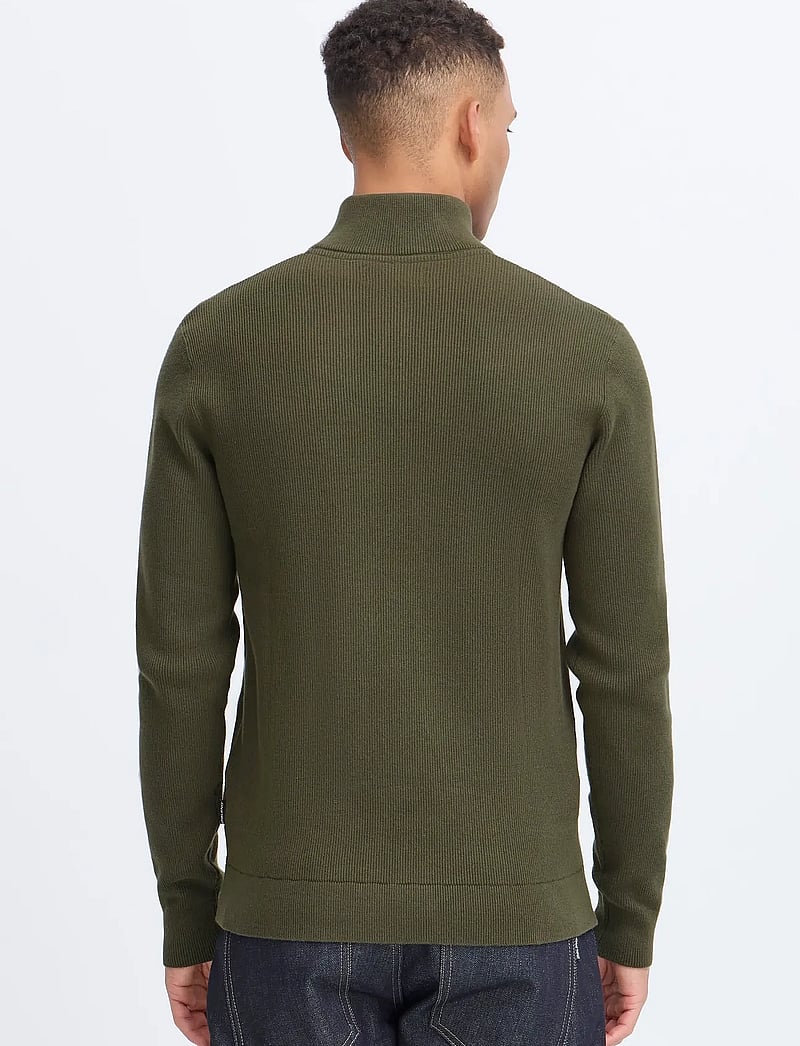 Blend - BHBADAL Pullover - half zip-tröjor - forest night - 3