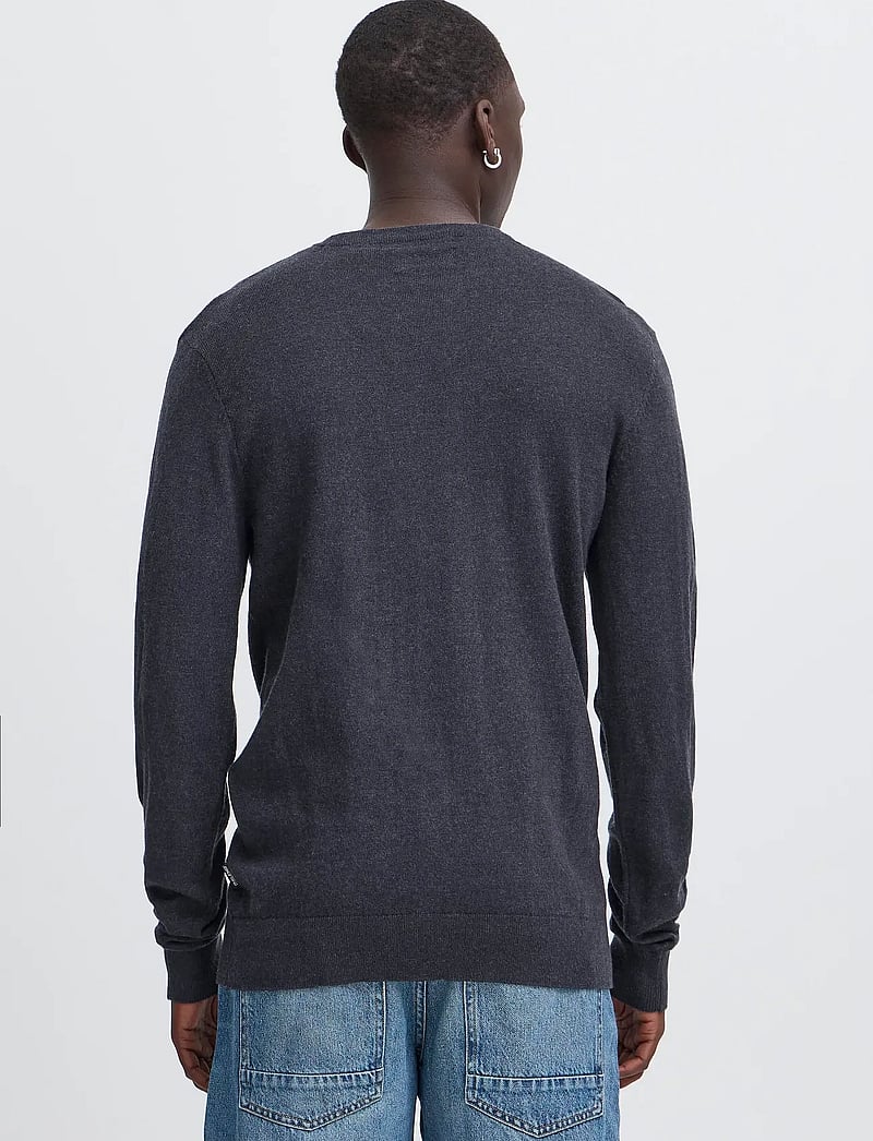 Blend - BHBAGGE crew - Ümmarguse kaelusega kudumid - black - 3