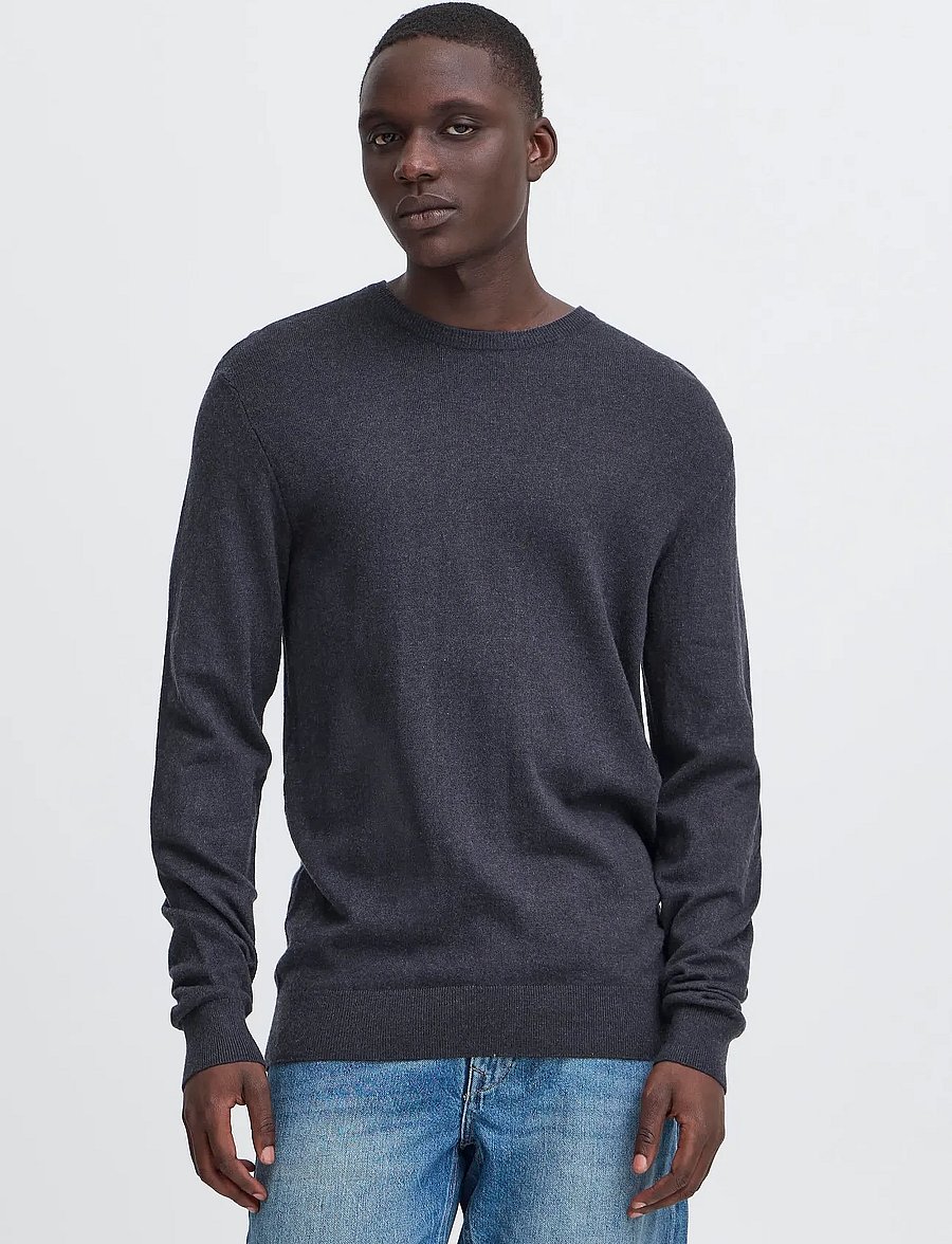 Blend - BHBAGGE crew - rundhals - black - 4