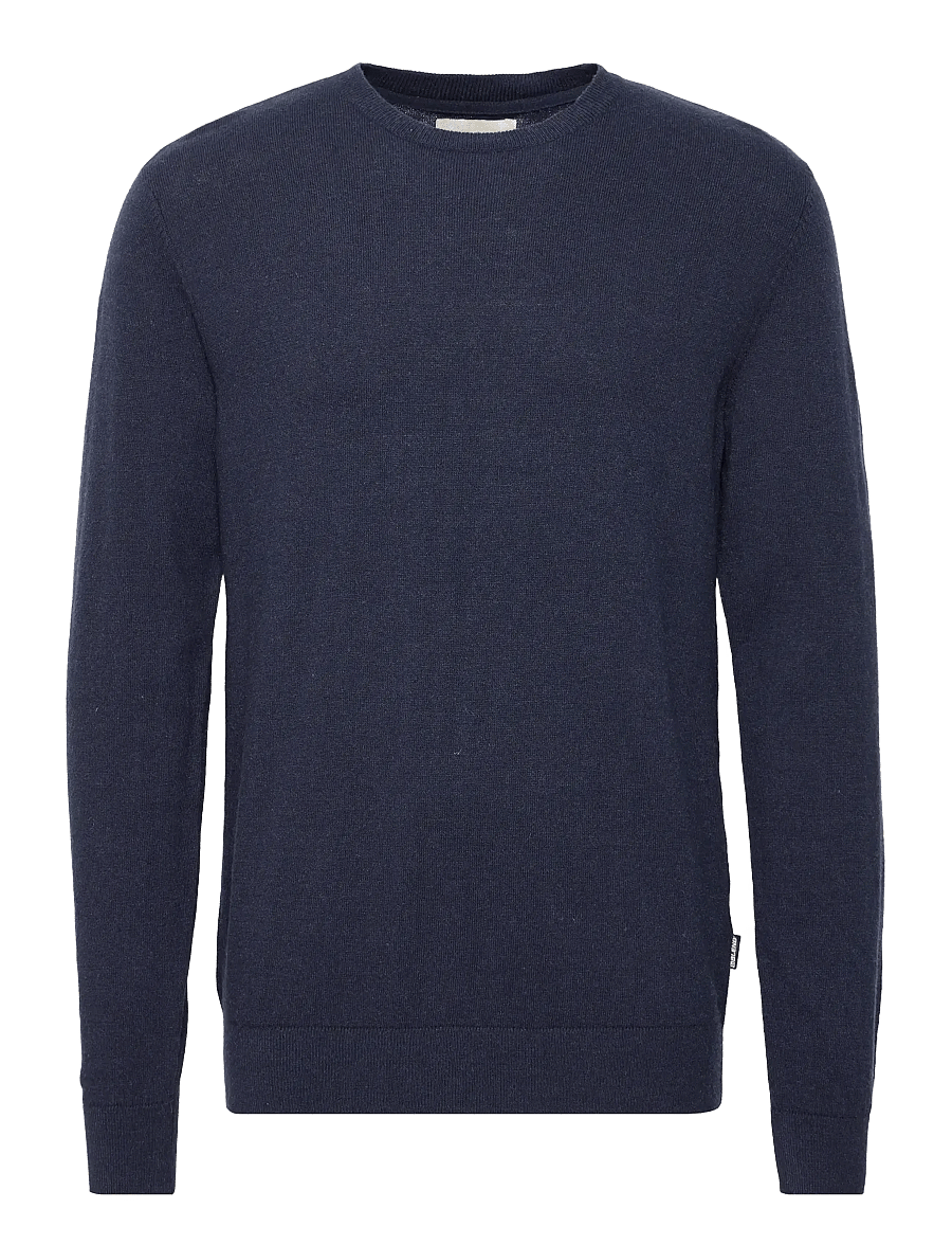Blend - BHBAGGE crew - Ümmarguse kaelusega kudumid - dress blues - 1