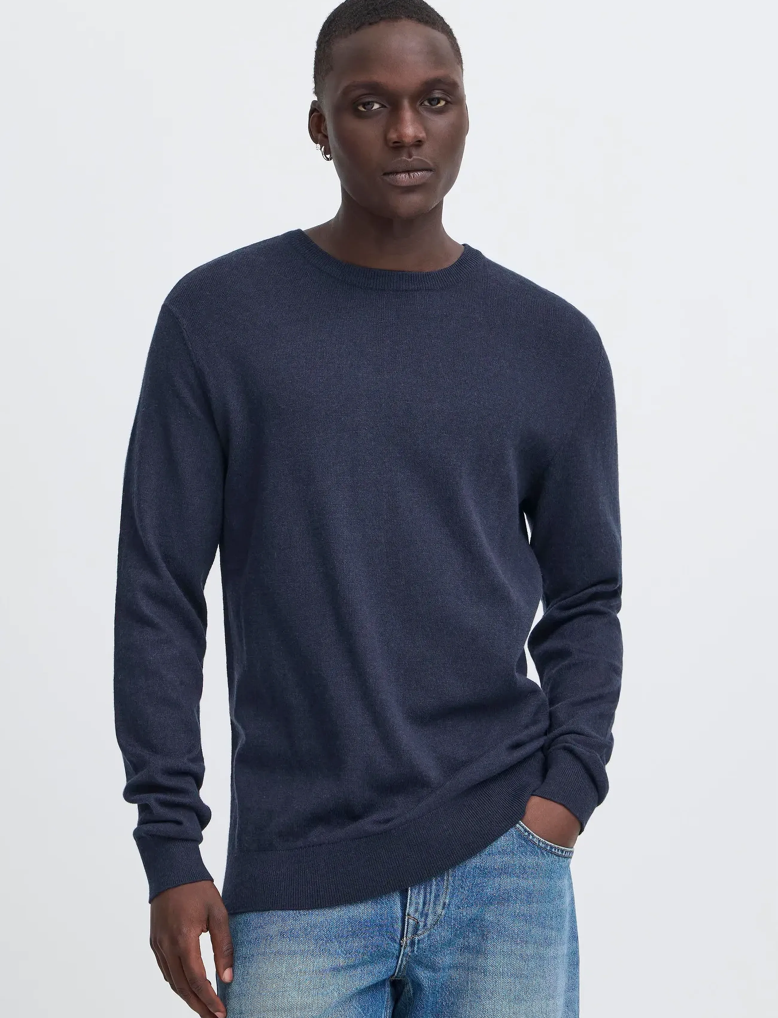 Blend - BHBAGGE crew - strickmode - dress blues - 4