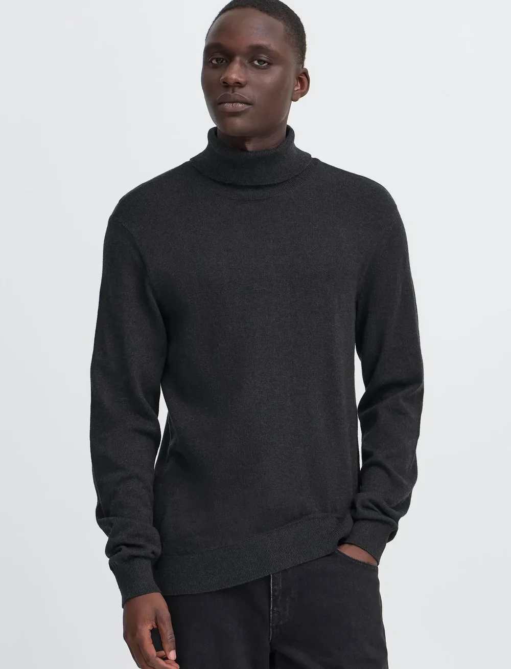 Blend - BHBAGGE rollneck - polokrage - black - 4