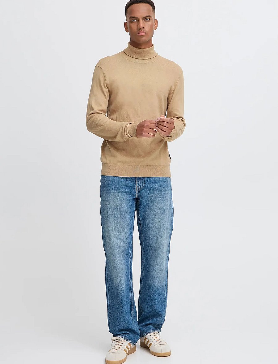 Blend - BHBAGGE rollneck - rollkragenpullover - cornstalk - 0