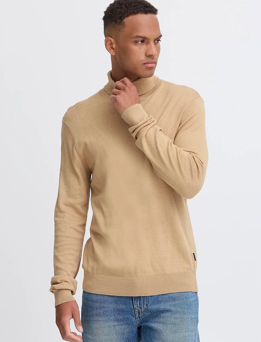 Blend - BHBAGGE rollneck - rollkragenpullover - cornstalk - 4