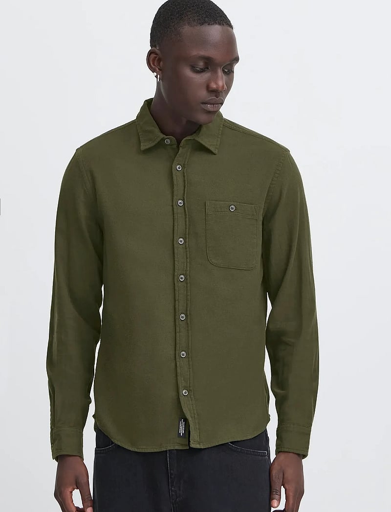 Blend - BHBENT Shirt - vabaajasärgid - forest night - 4