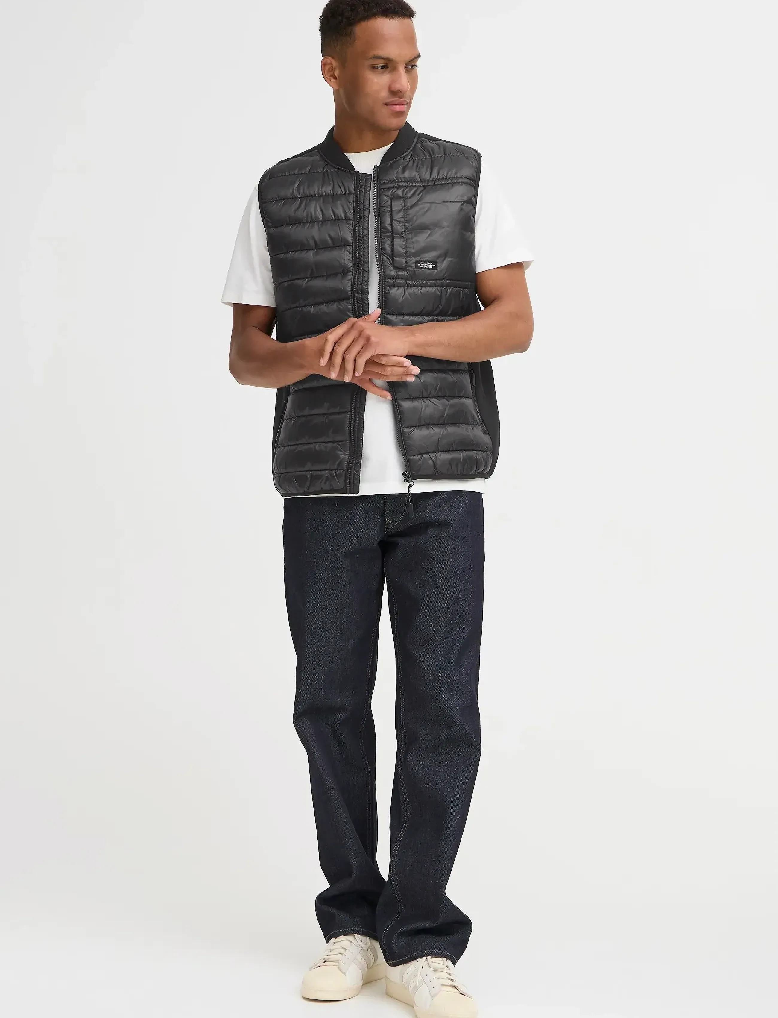 Blend Bheverest Vest, M, Black, Overtøj > Veste, Herre