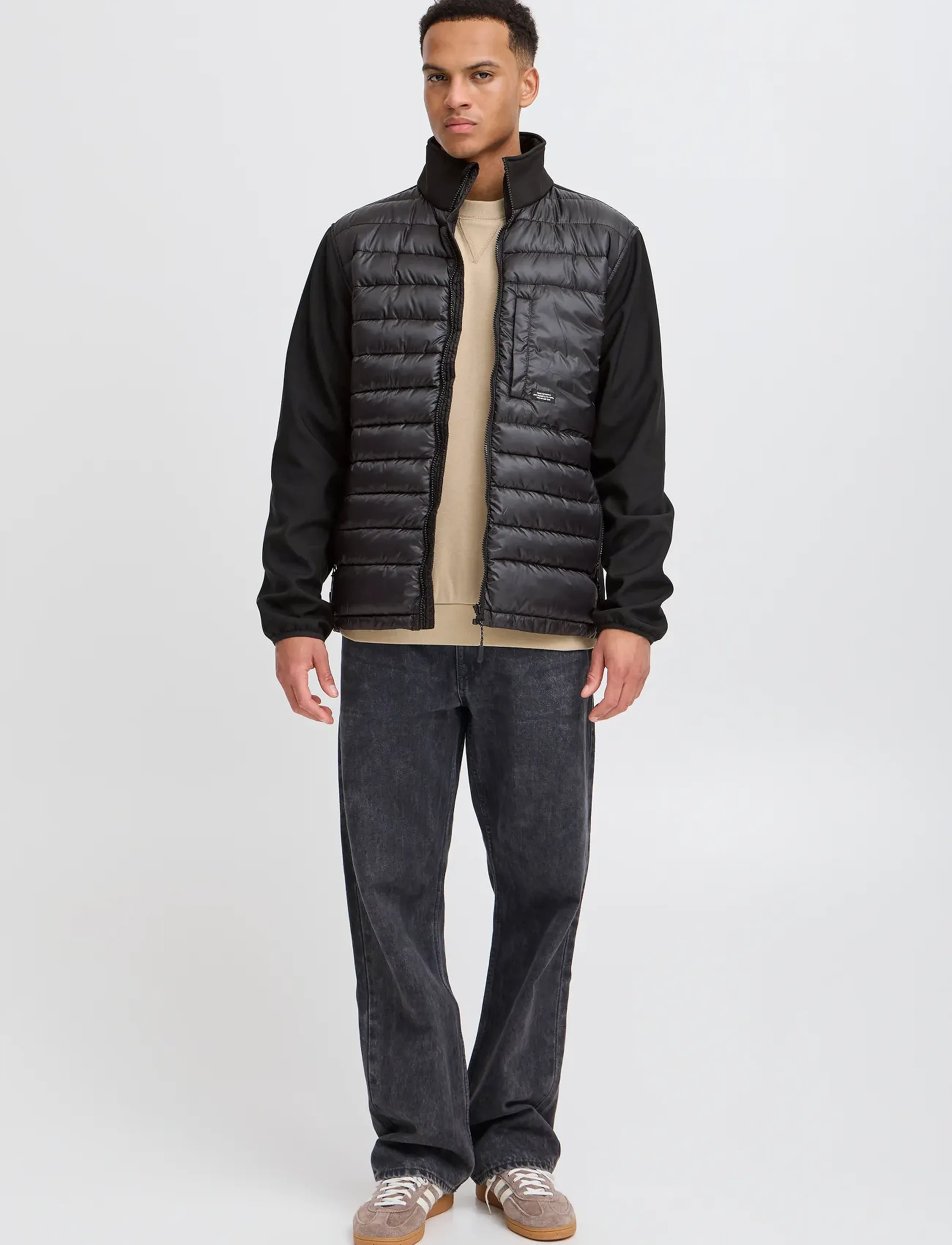 Blend Bheverest Jacket, M, Jackets, Schwarz - Padded Männerswear