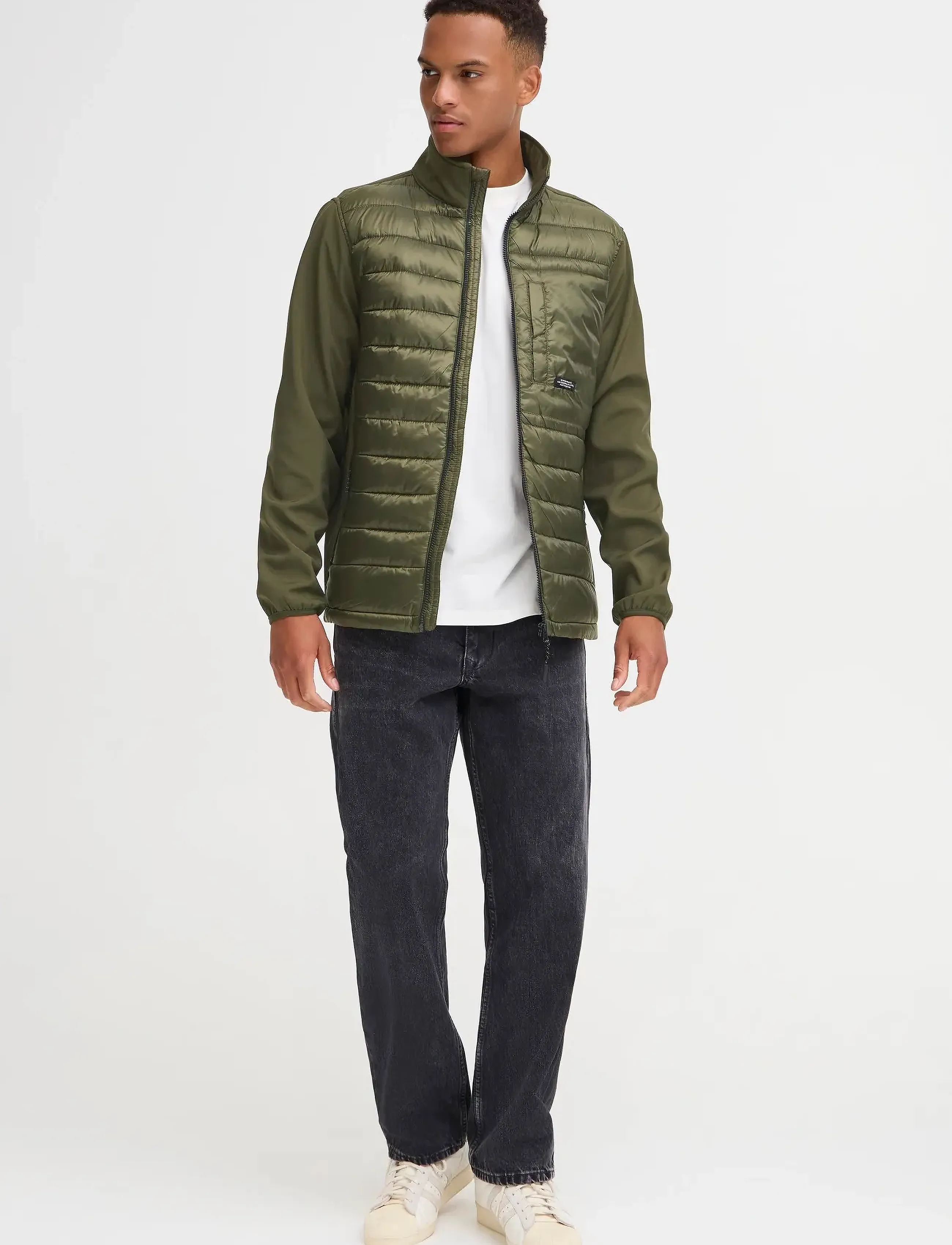 Blend Bheverest Jacket, M, Green, Jakker > Vatterede Jakker, Herre