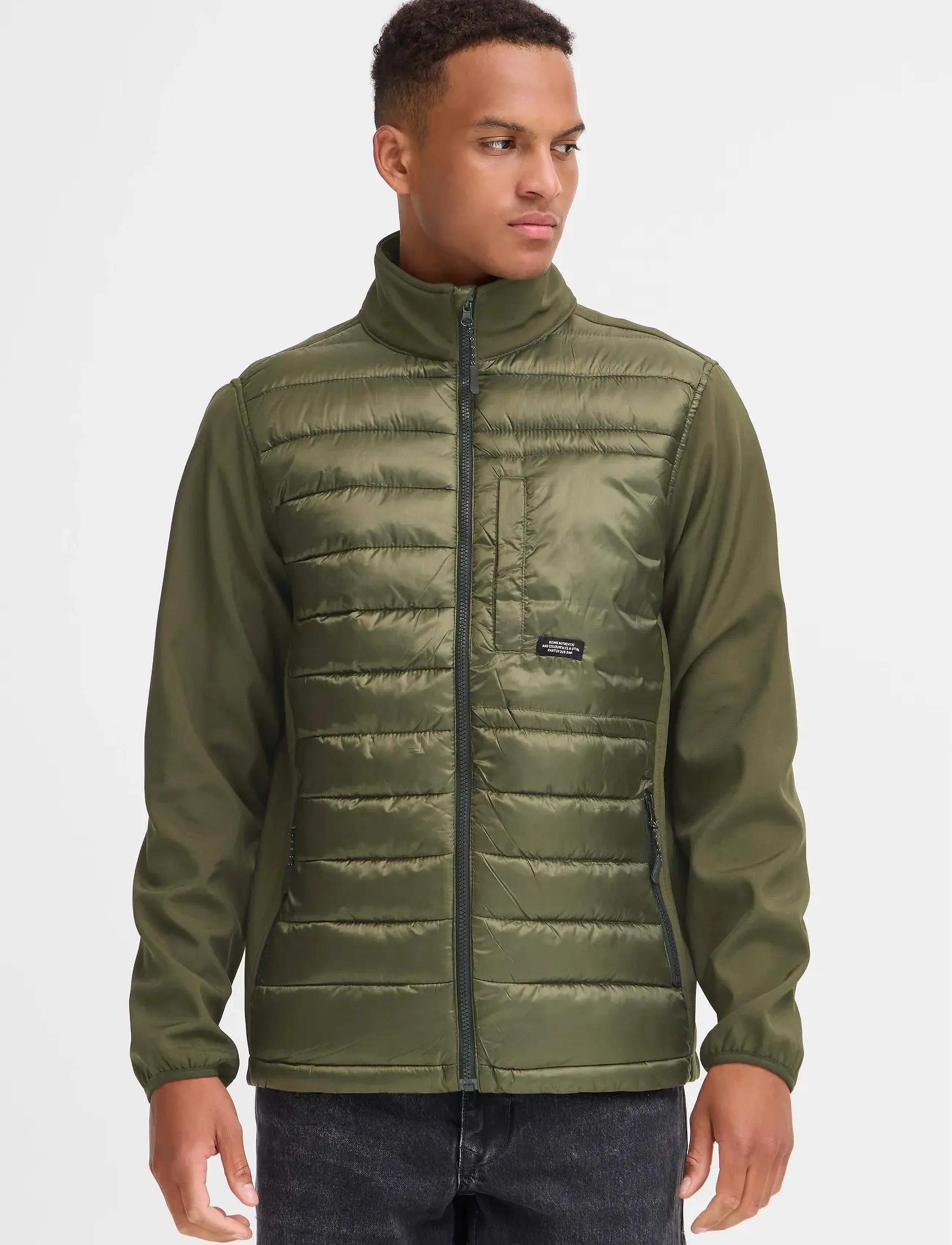 Blend - BHEVEREST jacket - hybrid jackets  - forest night - 4