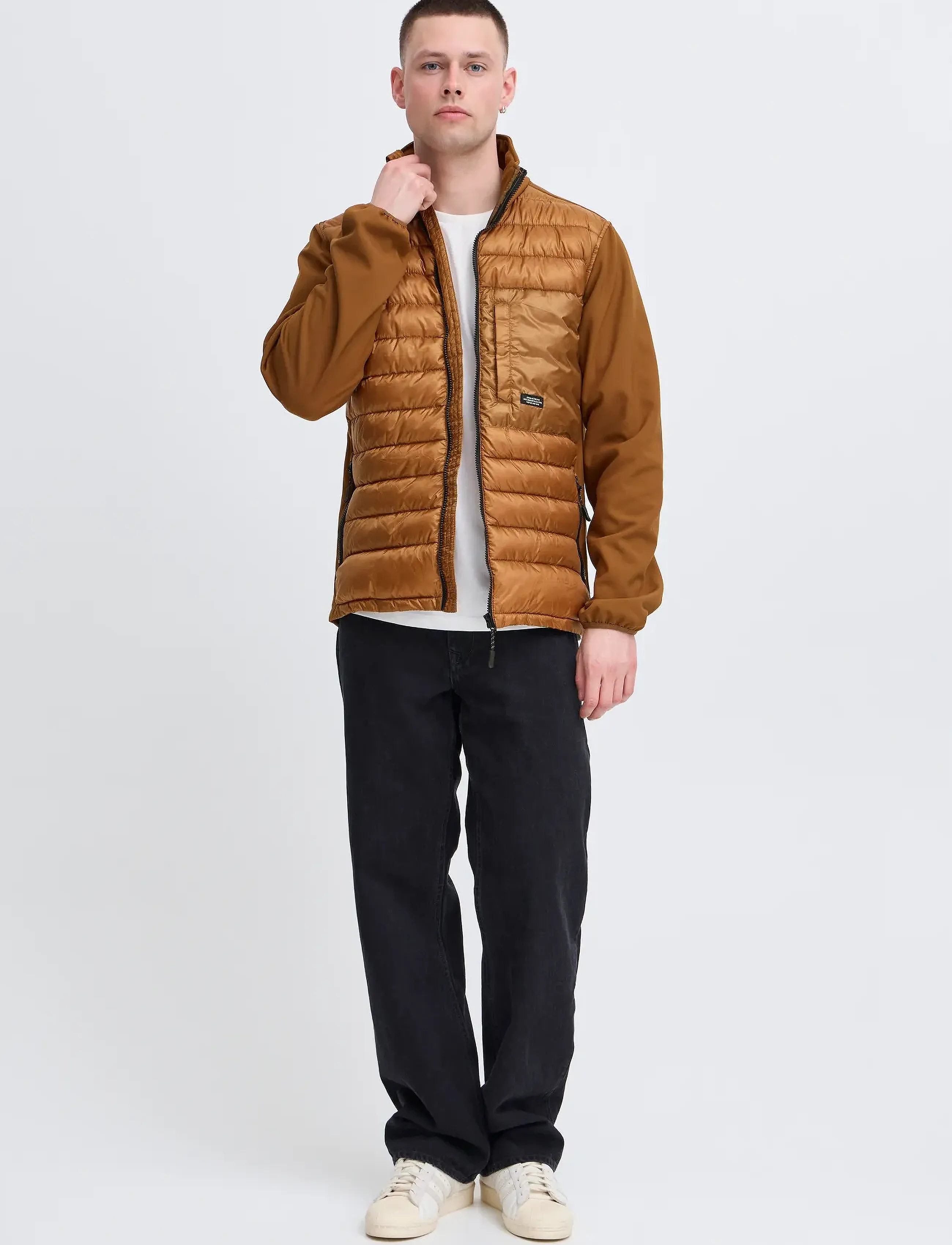 Blend Bheverest Jacket, Mænd, Hybridjakke, Brun, Str: L