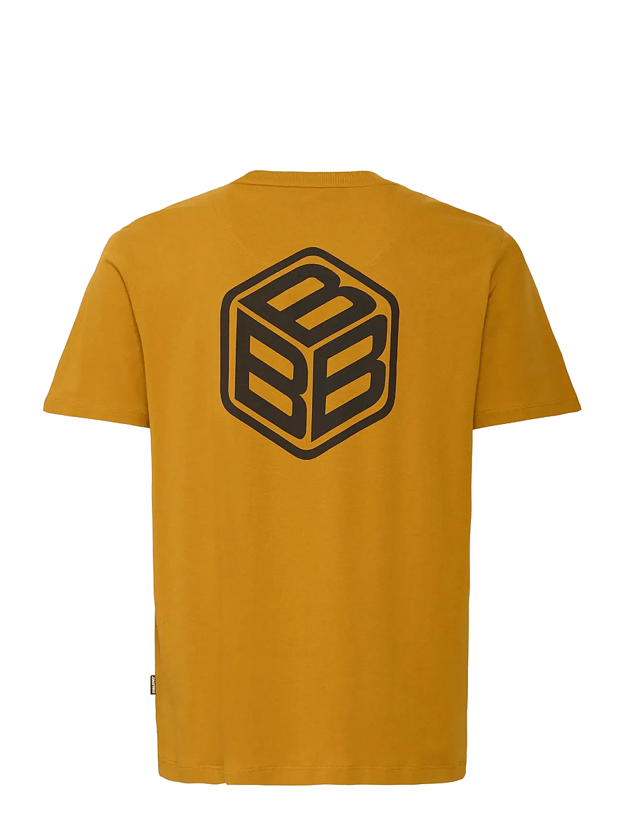 Blend - BHJUKAS tee - kurzärmelige t-shirts - buckthorn brown - 2