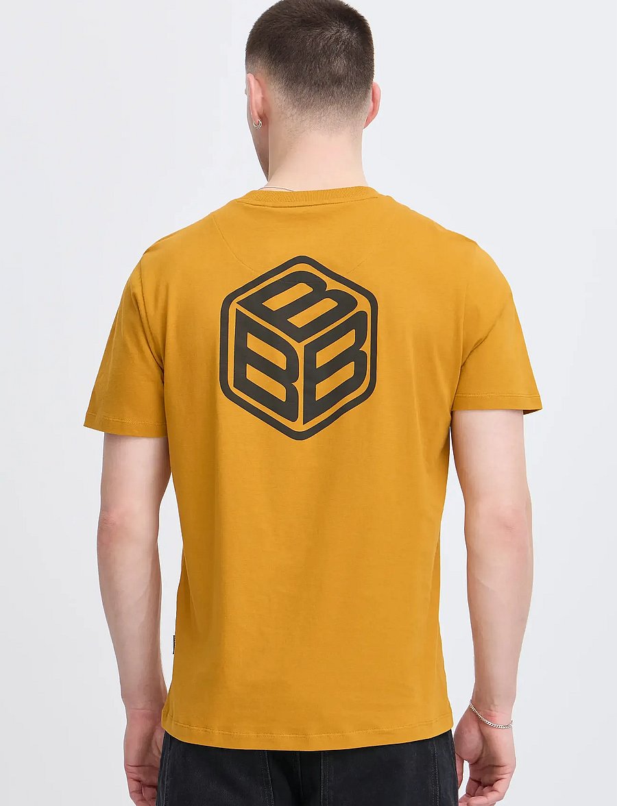 Blend - BHJUKAS tee - kurzärmelige t-shirts - buckthorn brown - 3