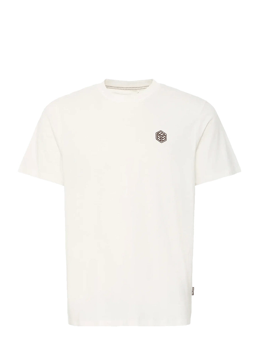 Blend - BHJUKAS tee - kurzärmelige t-shirts - snow white - 1