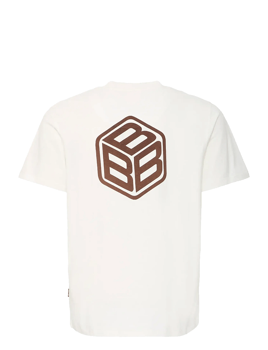 Blend - BHJUKAS tee - kurzärmelige t-shirts - snow white - 2