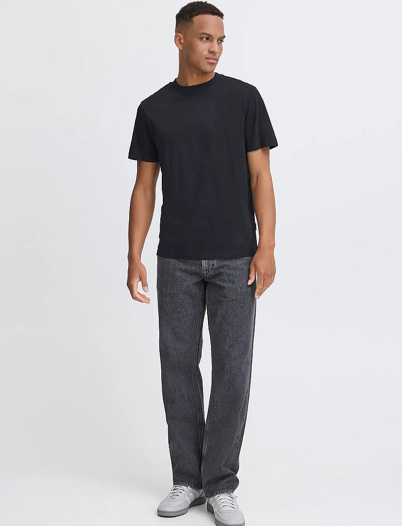 Blend - BHIVO tee - kortärmade t-shirts - black - 0