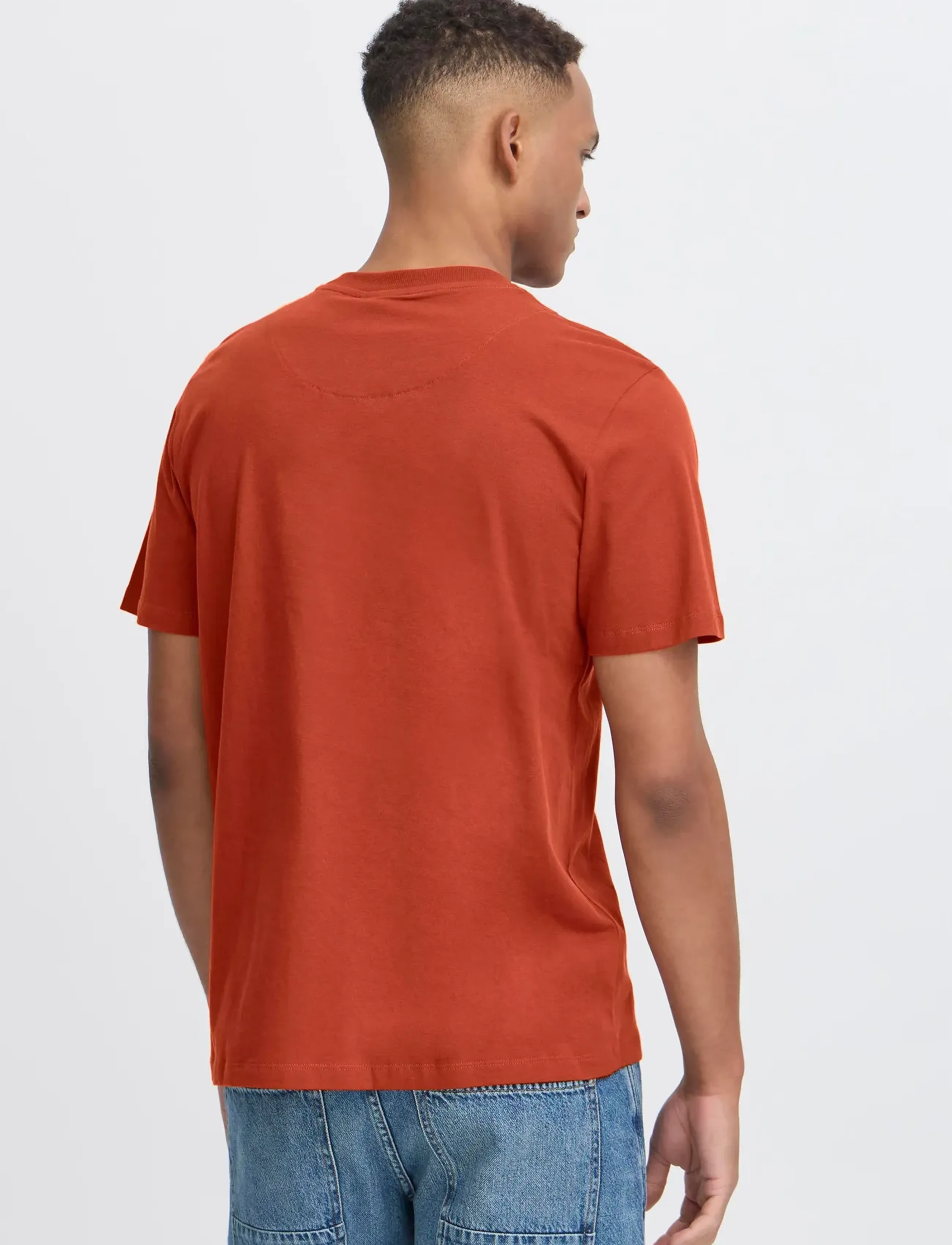 Blend - BHIVO tee - short-sleeved t-shirts - burnt henna - 3