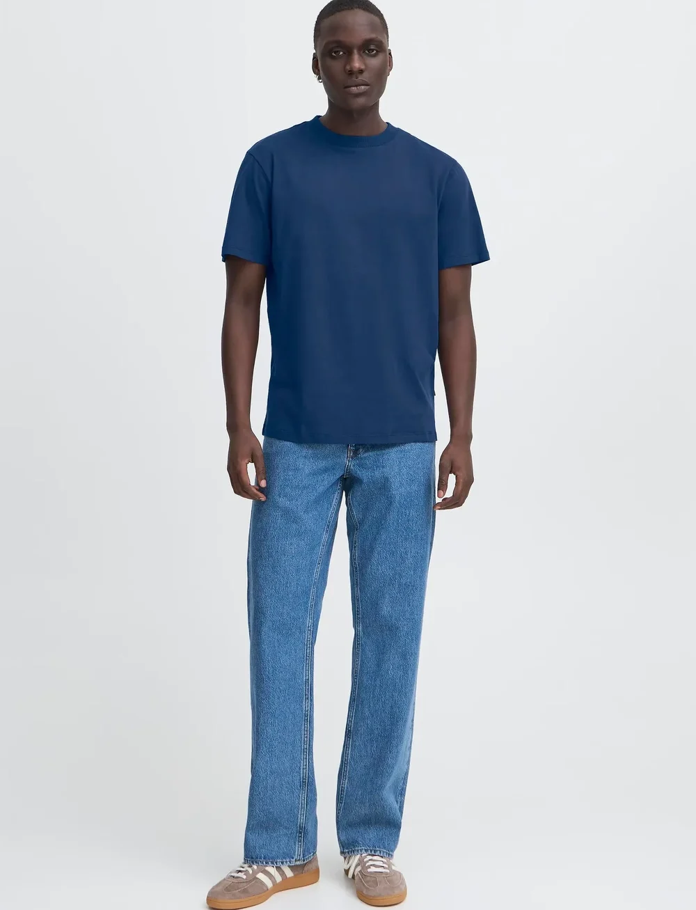 Blend - BHIVO tee - short-sleeved t-shirts - dress blues - 0