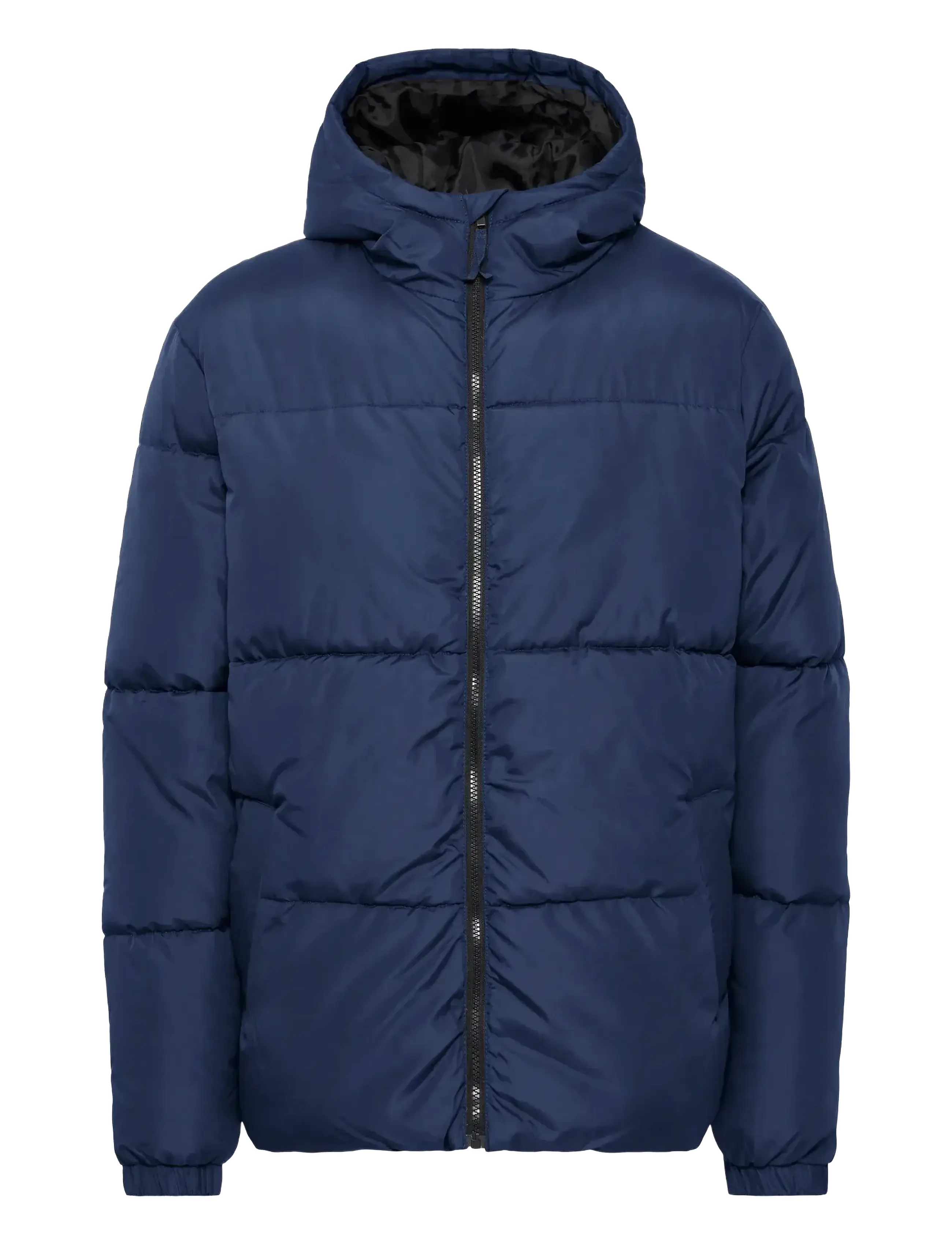 Blend BHELWIN hood jacket - Padded Jackets - DRESS BLUES / navy
