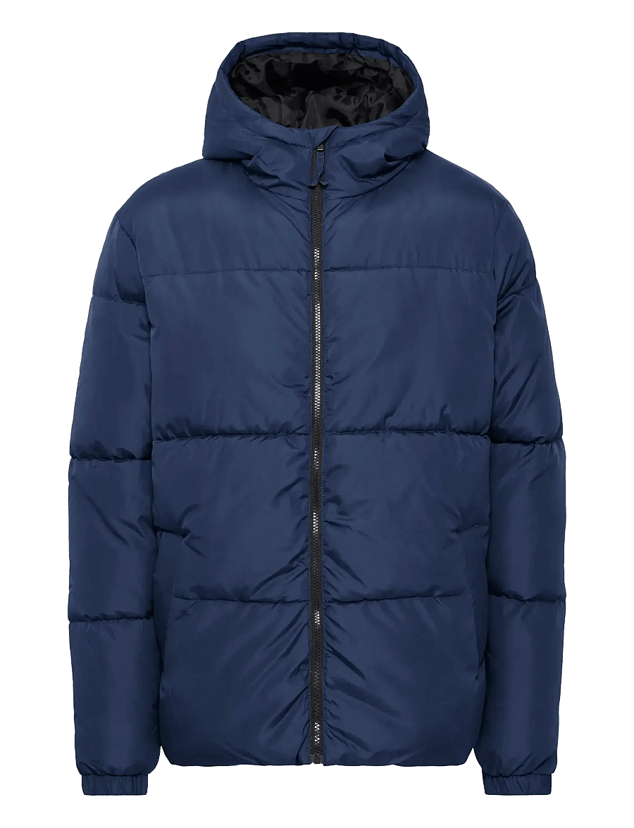 Blend - BHELWIN hood jacket - dunjackor - dress blues - 1