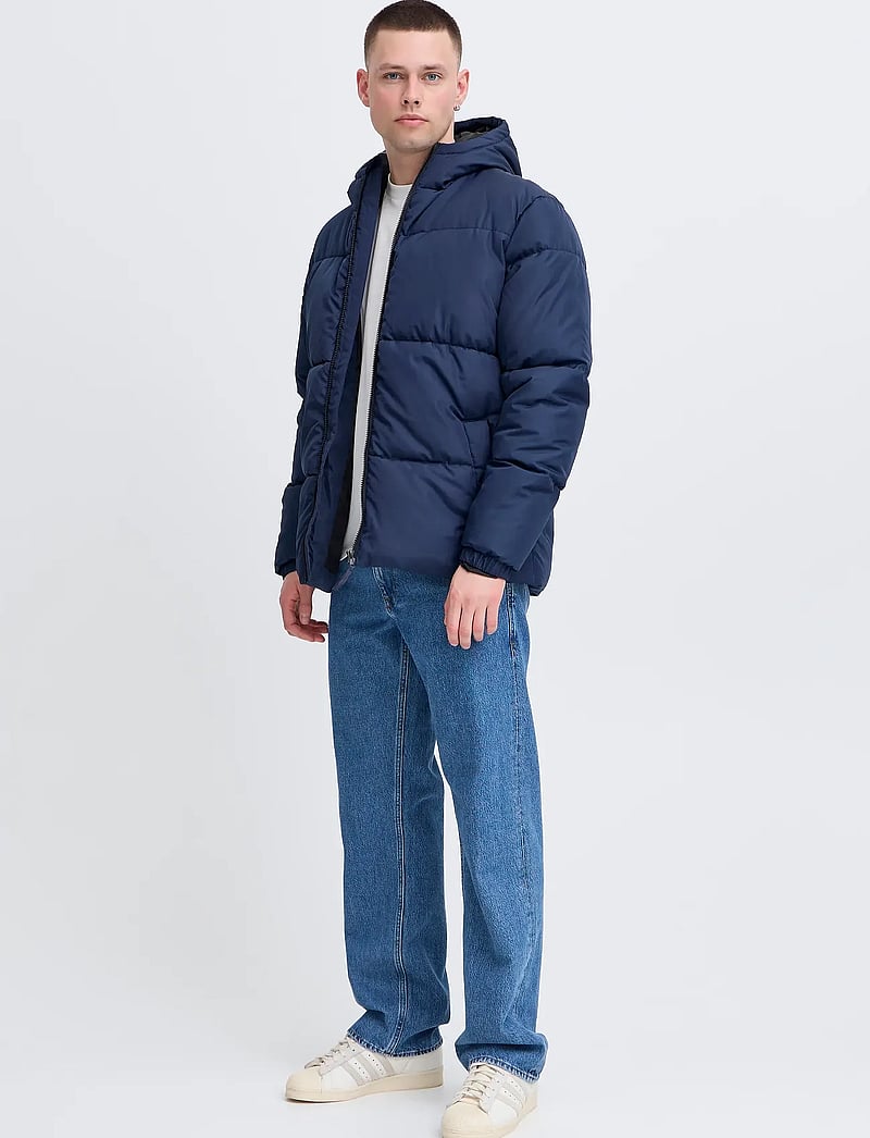 Blend - BHELWIN hood jacket - vinterjakker - dress blues - 0